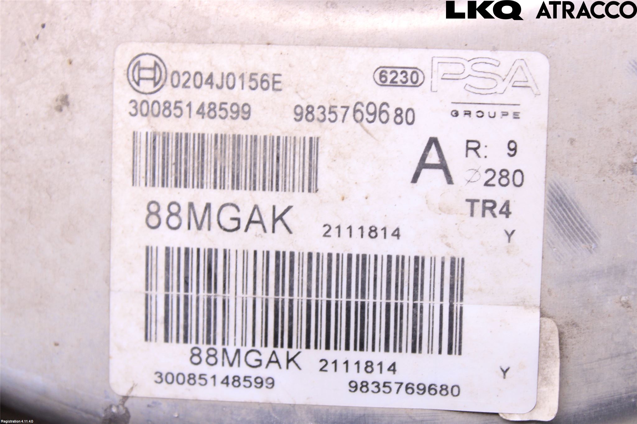 Toyota PROACE CITY VERSO 20- Bremseservo