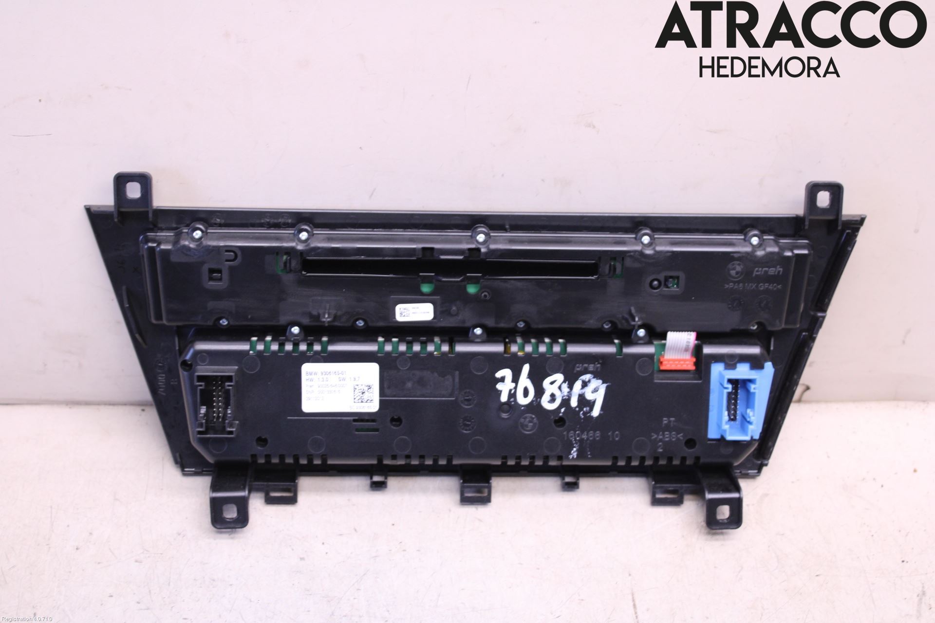 BMW 6 F12/F13 10-18 Varme Ac Betjening-Display