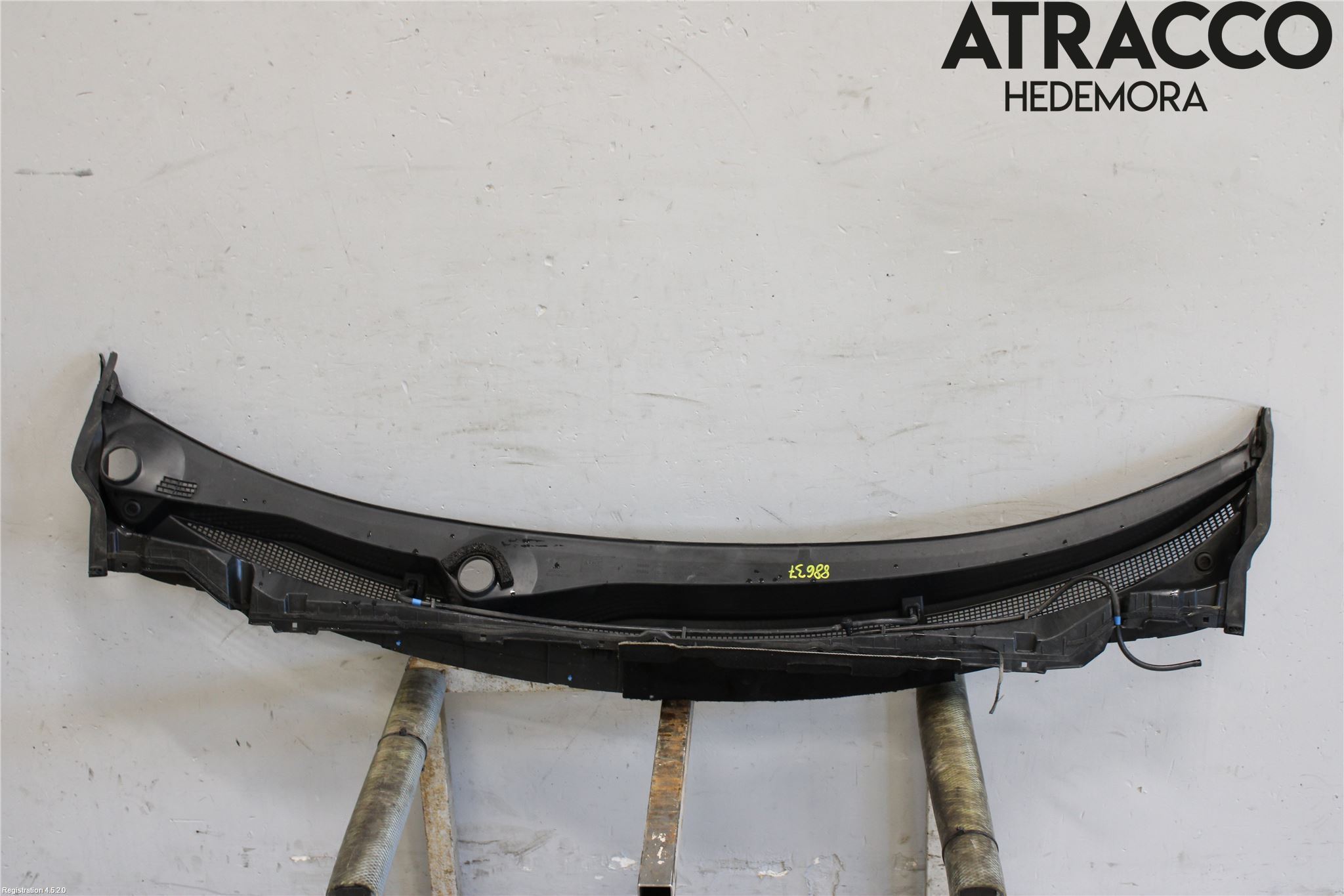 Nissan QASHQAI 14-17 Visker Deksel-Grill-Under Frr