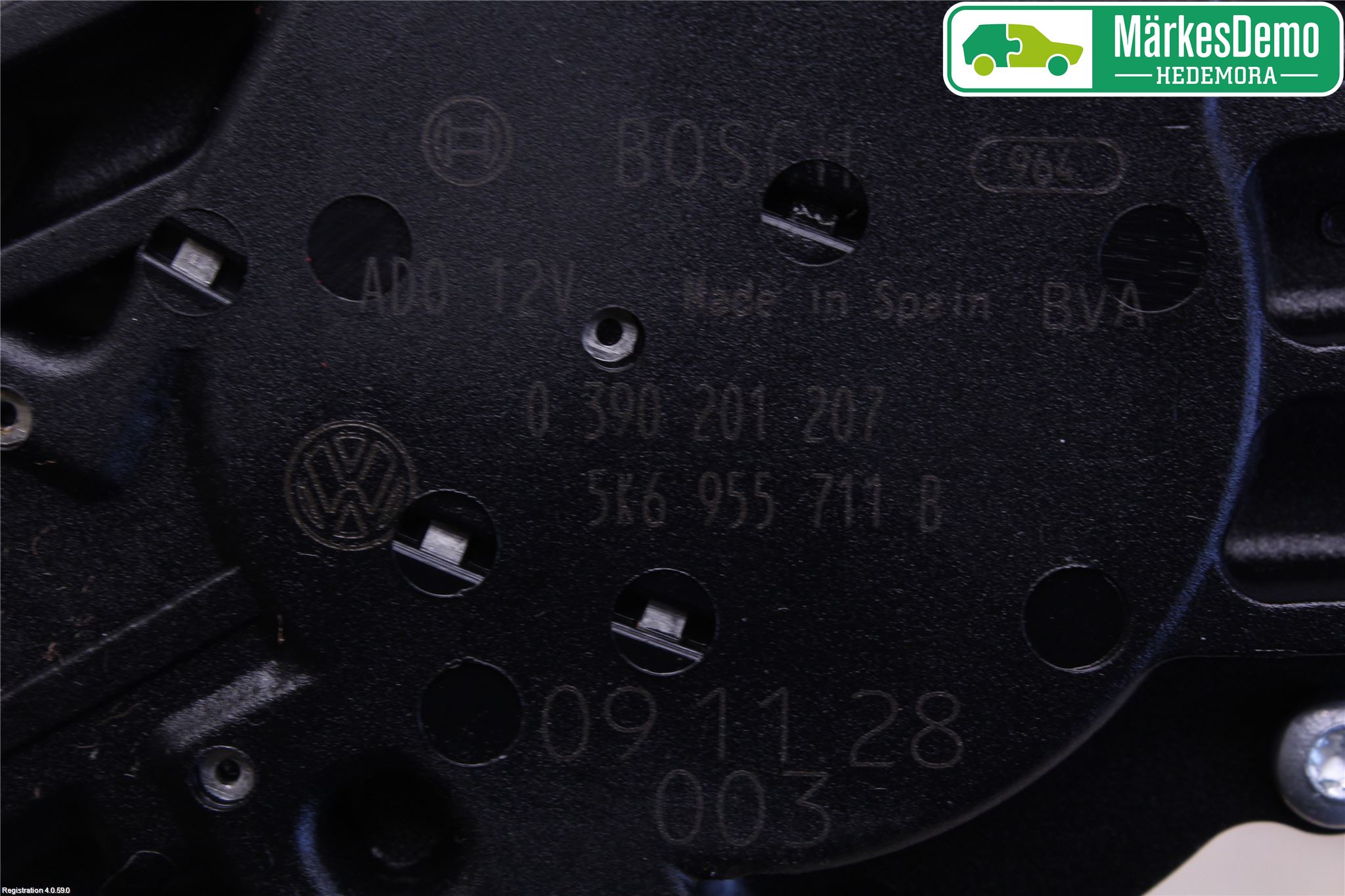 Volkswagen VW GOLF PLUS/CROSS GOLF 04-14 Viskermotor Bakluke