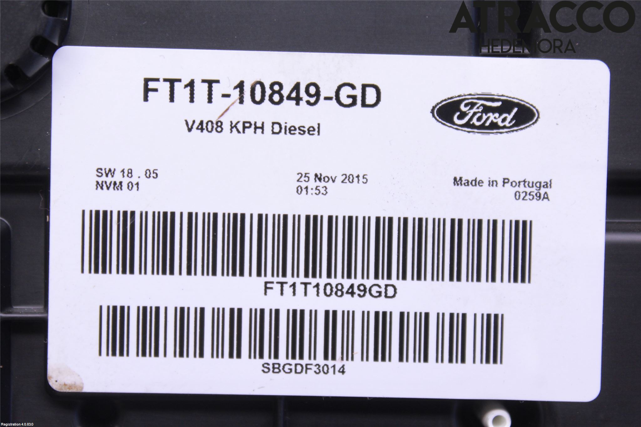 Ford TRANSIT/TOURNEO CONNECT 13-22 Instr Kombinert