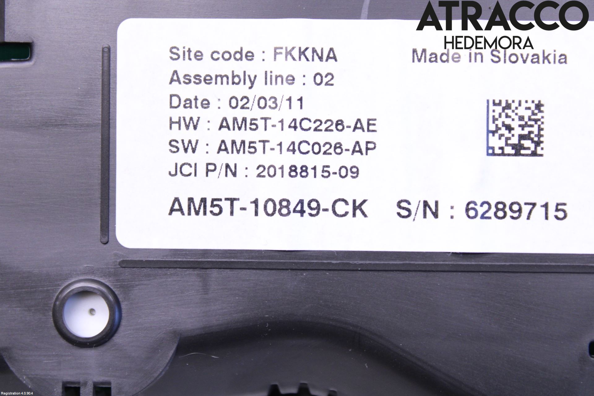 Ford C-MAX II  11-14 Instr Kombinert