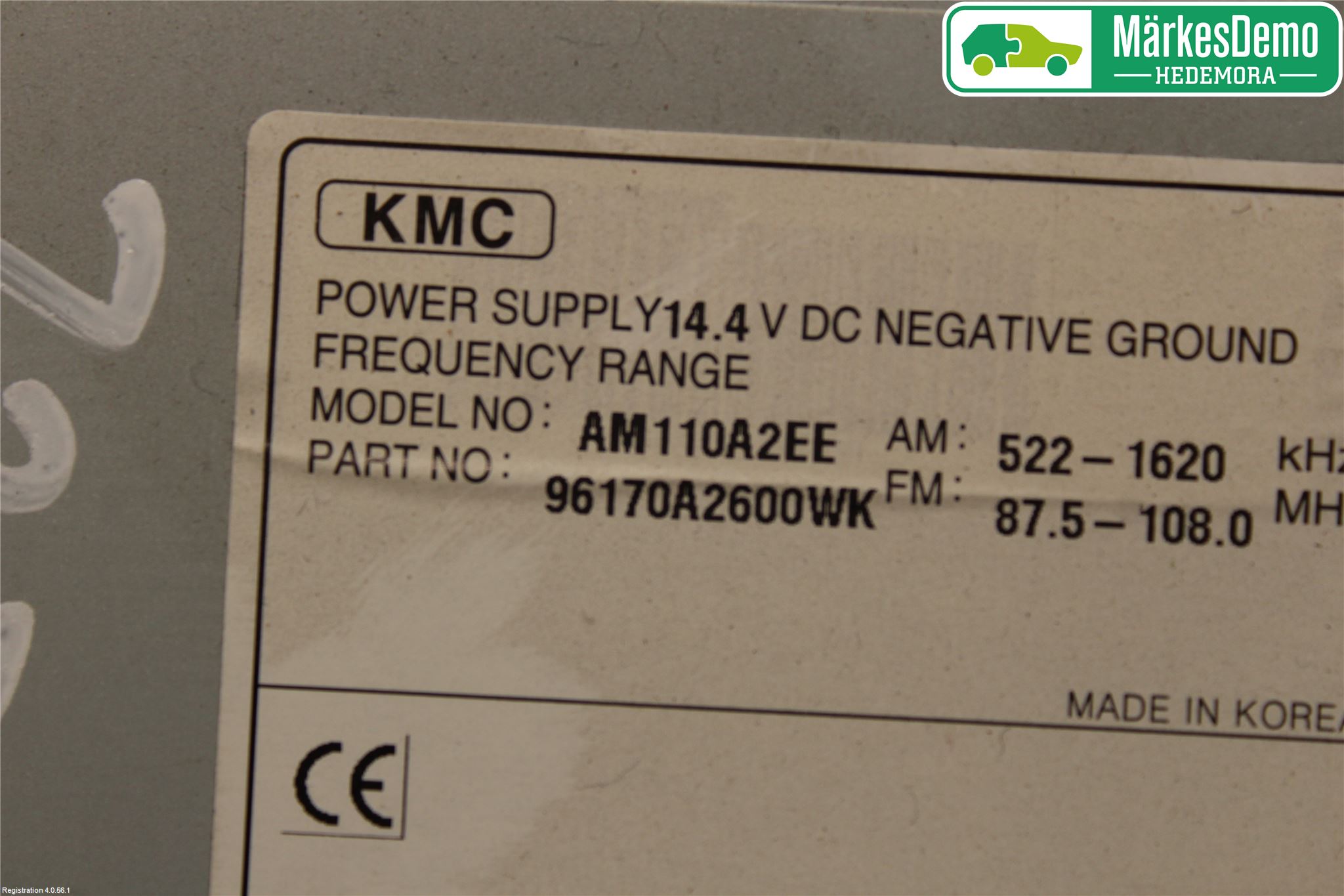 Kia CEED 12-18 Stereo Radio Med Cd