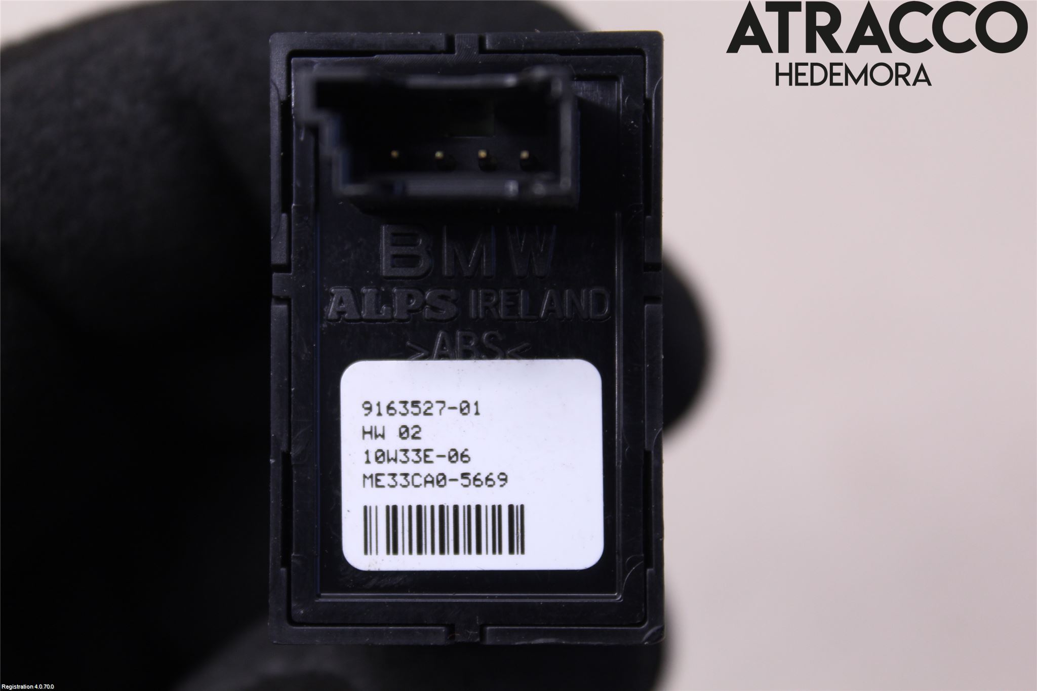 BMW 5 F10/F11/F18 09-17 Bryter Vindusheis