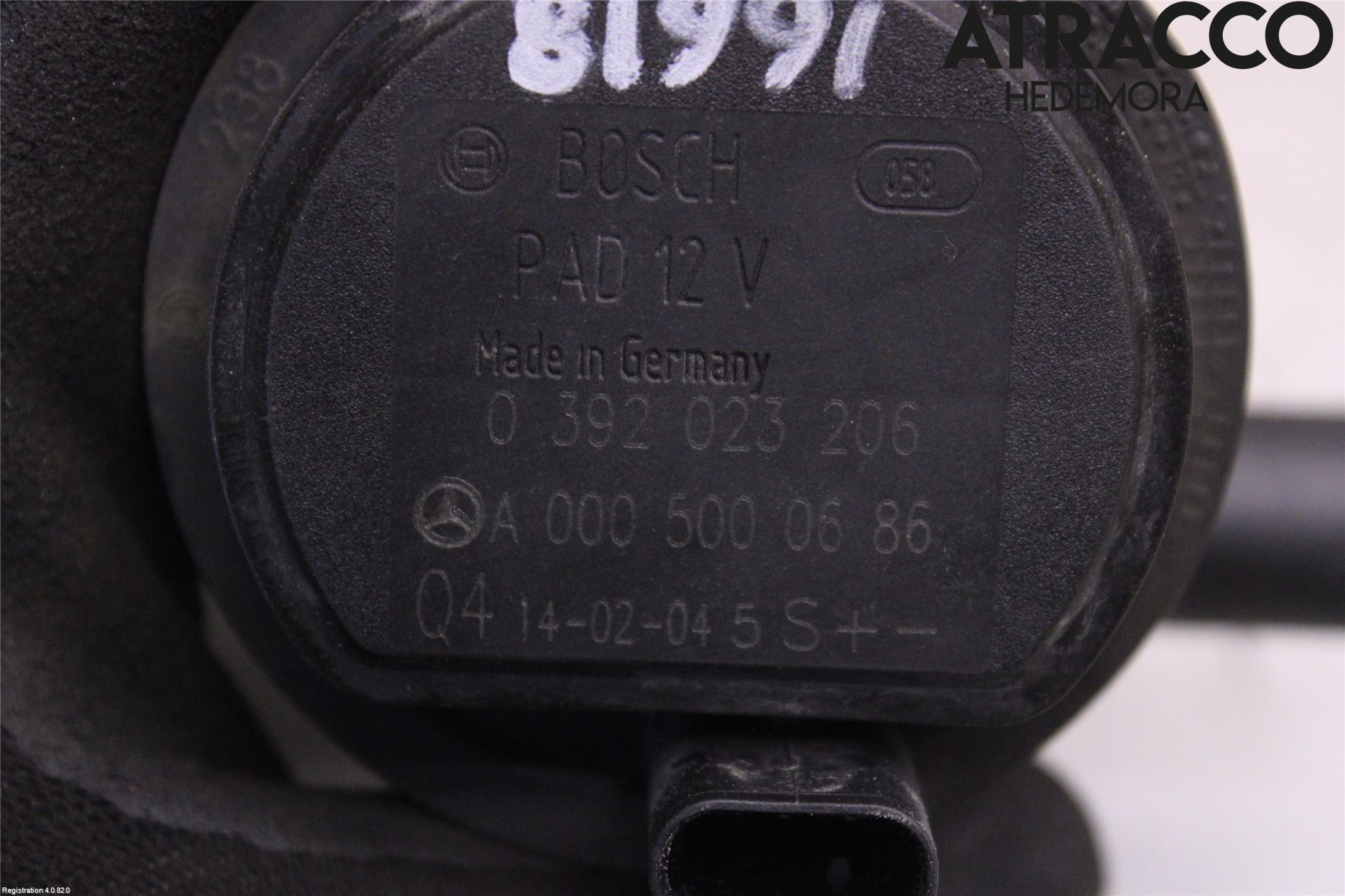 Mercedes-Benz MB CLA-KLASS (C117/X117) 13-19 Varme Sirkulasjonspumpe