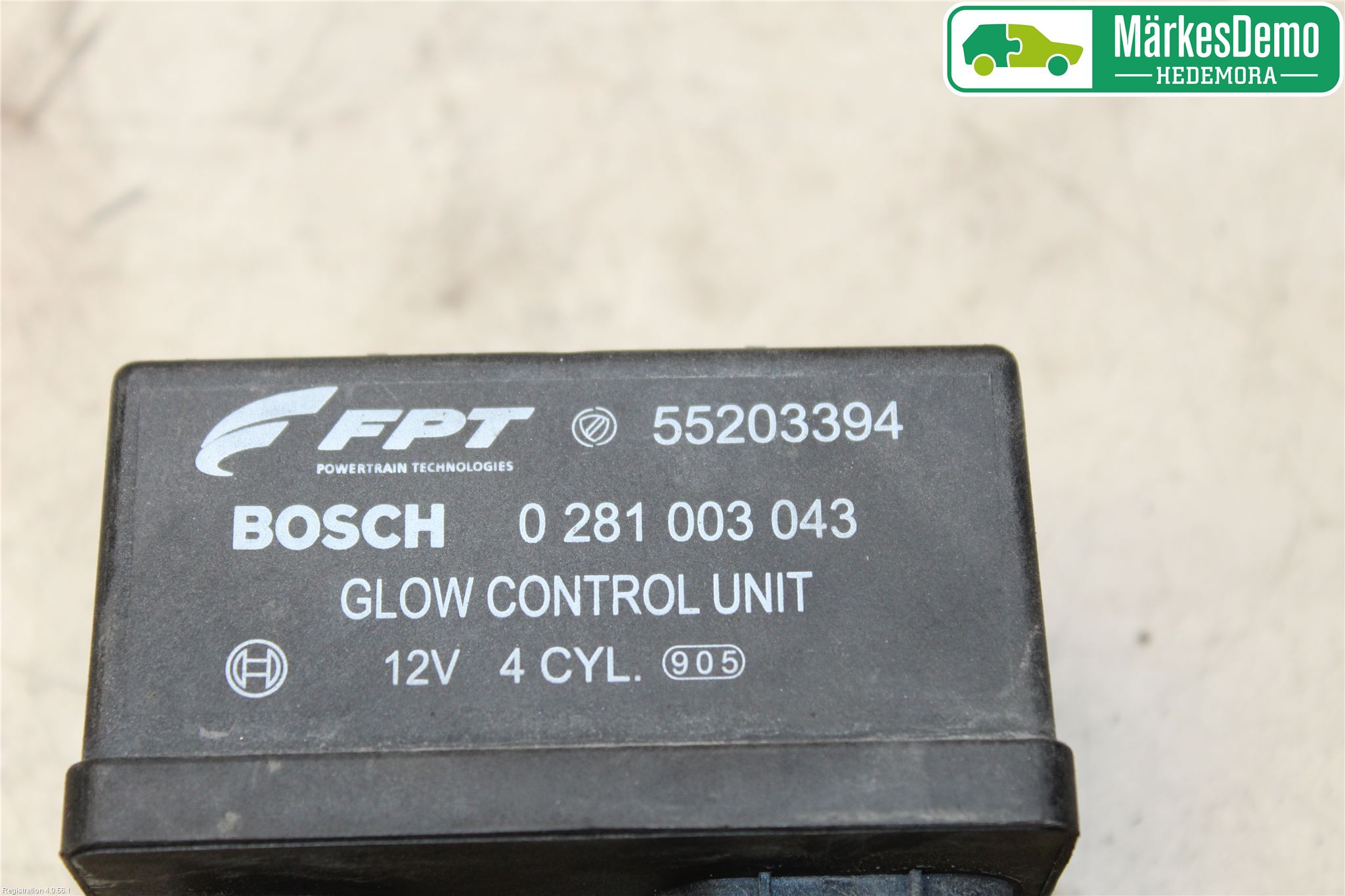 Saab 9-3 VER2/VER3 08-15 Rele Gløding Diesel