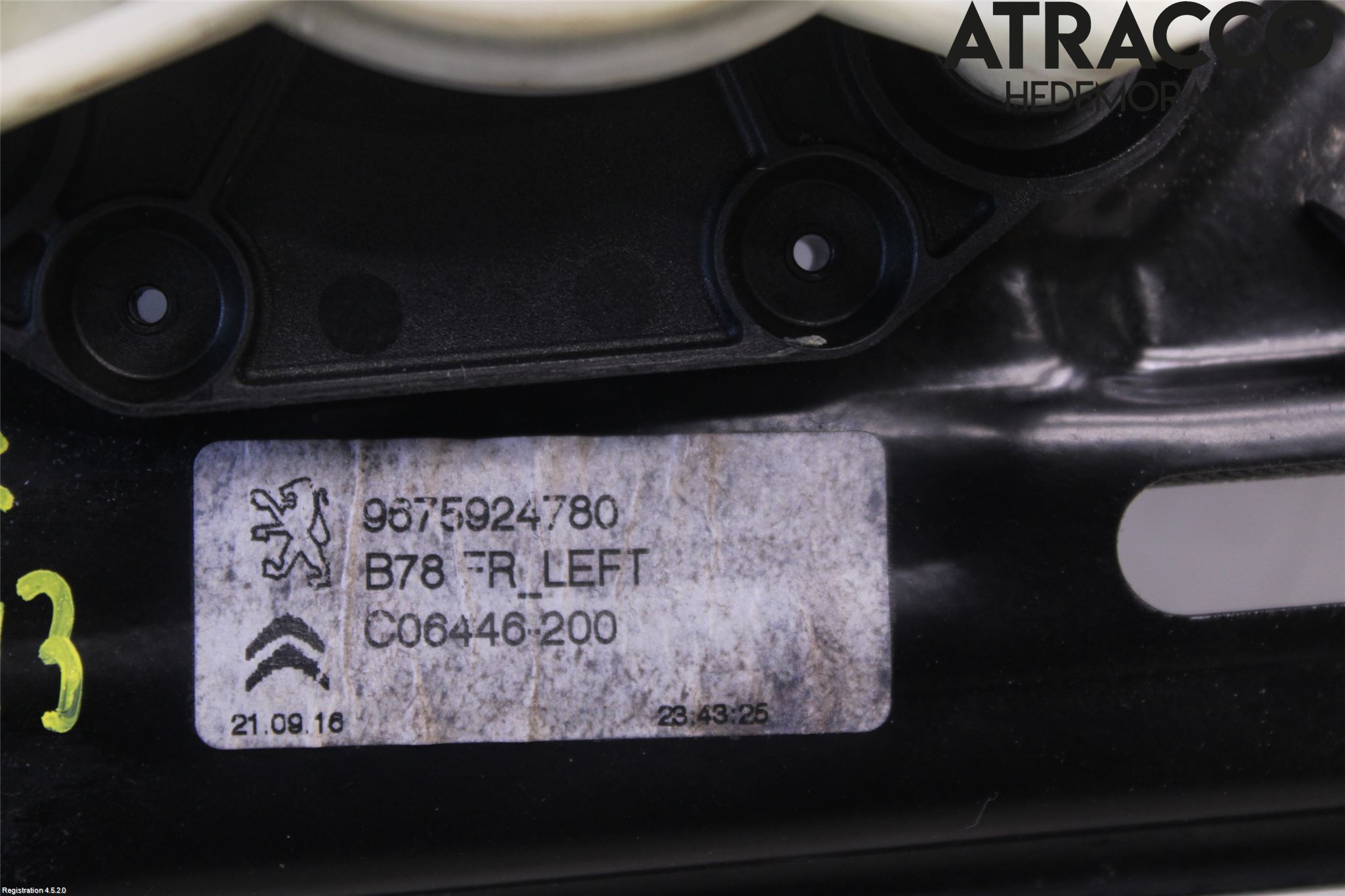 Citroen C4 GRAND PICASSO 14-18 Vindusheis El Komp
