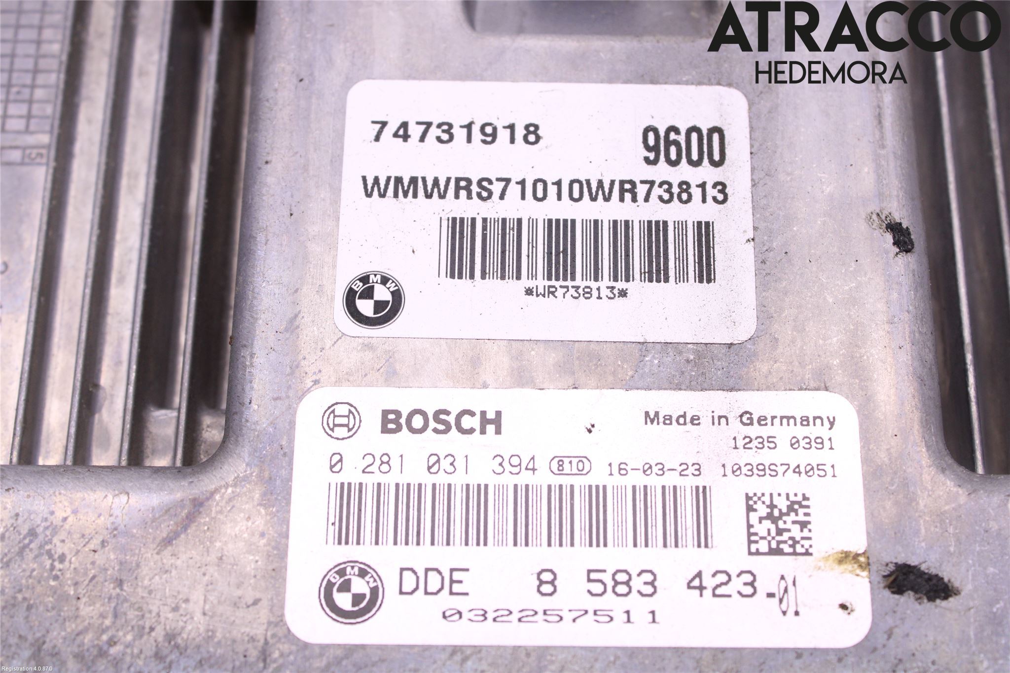 Mini COUNTRYMAN R60 11-16 Styreenhet Dieselpumpe