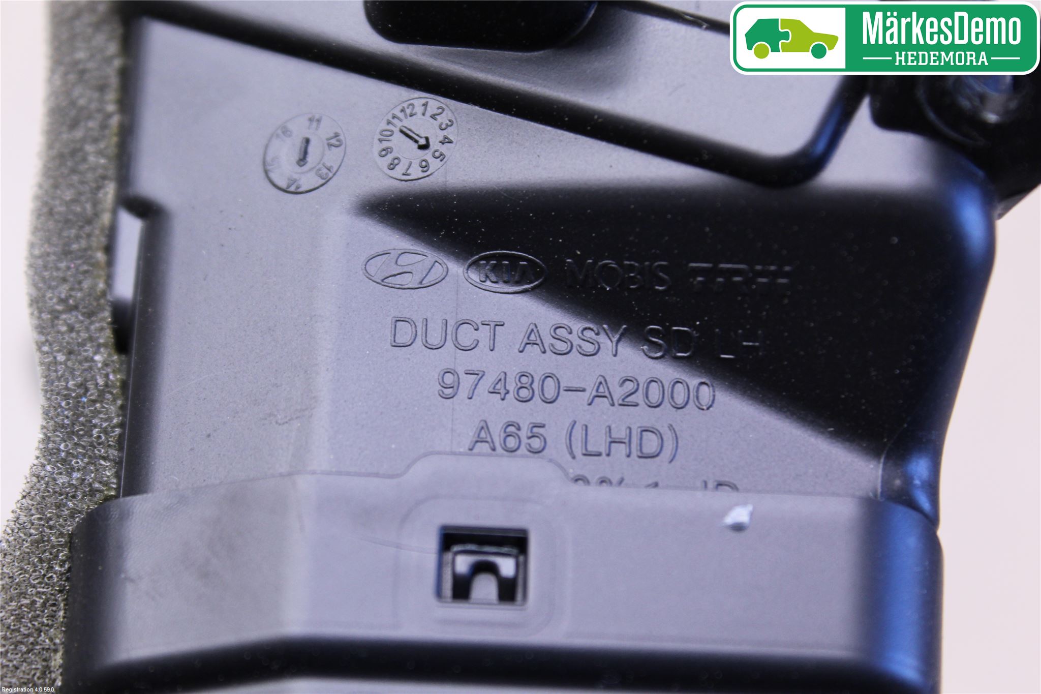 Kia CEED 12-18 Dashbord Kanal - Dyse