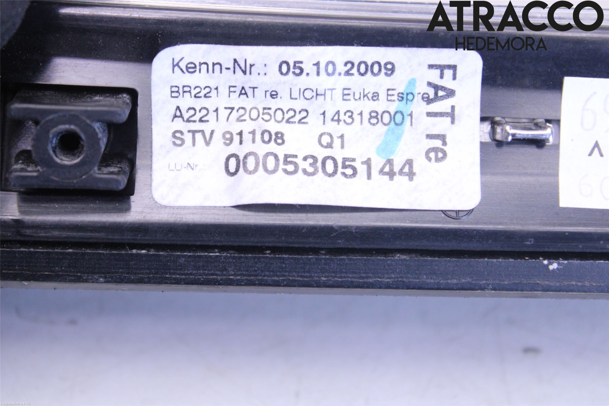 Mercedes-Benz MB S-KLASS (W221) 05-13 Dør Dekorlist Hf