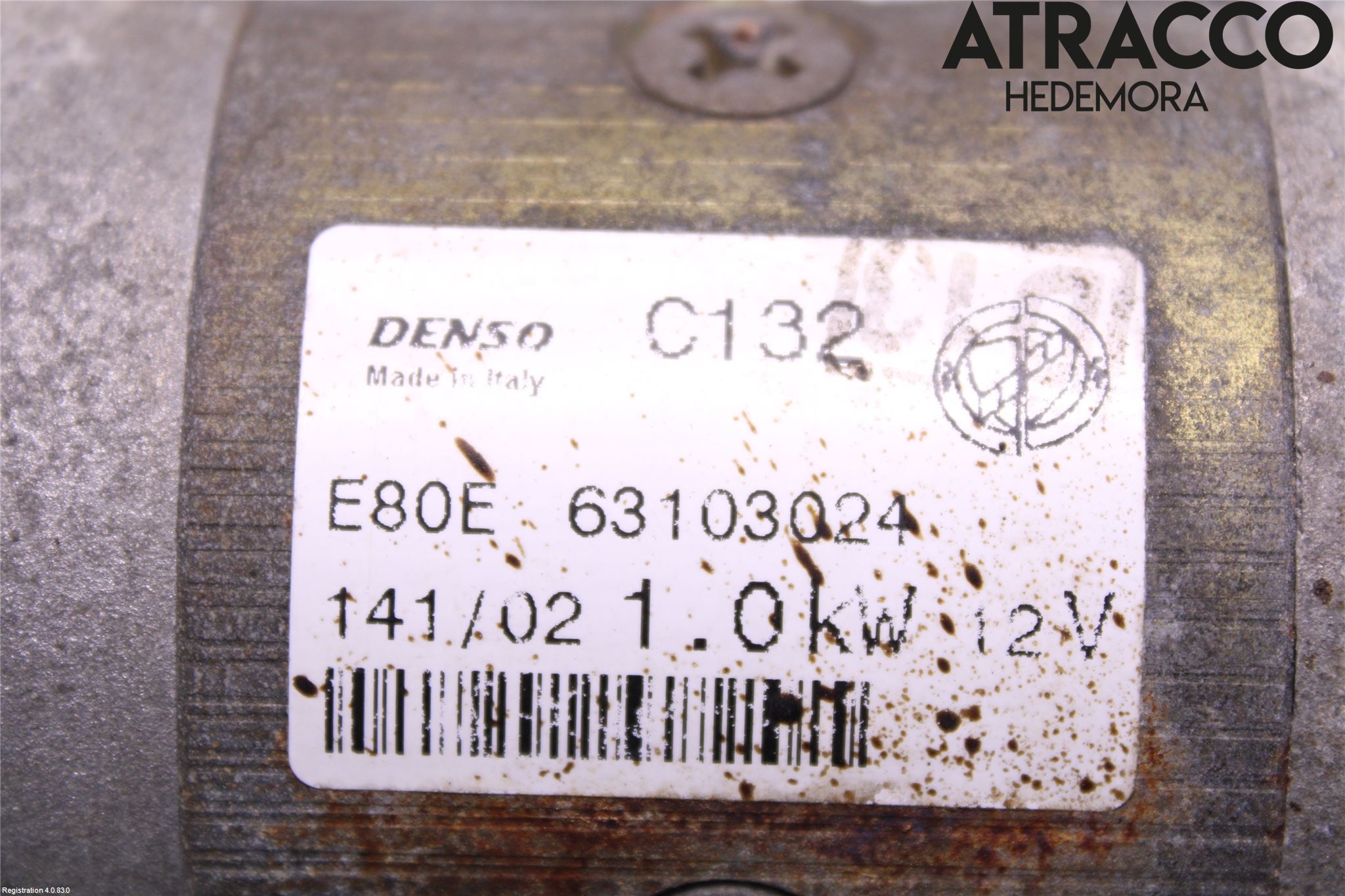 Fiat PUNTO 00-18 Startmotor