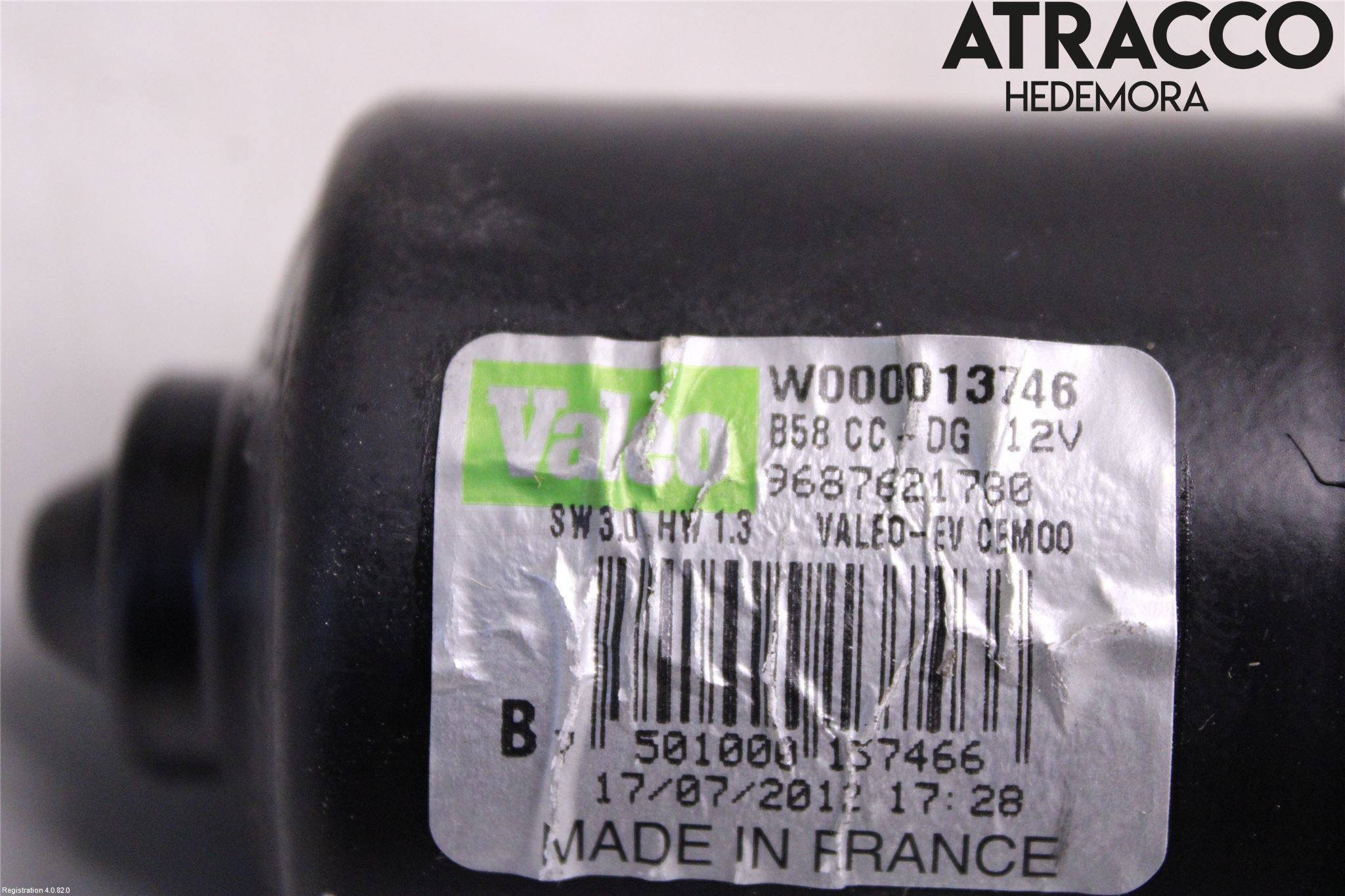 Citroen C4 GRAND PICASSO 07-13 Viskermotor Frontrute