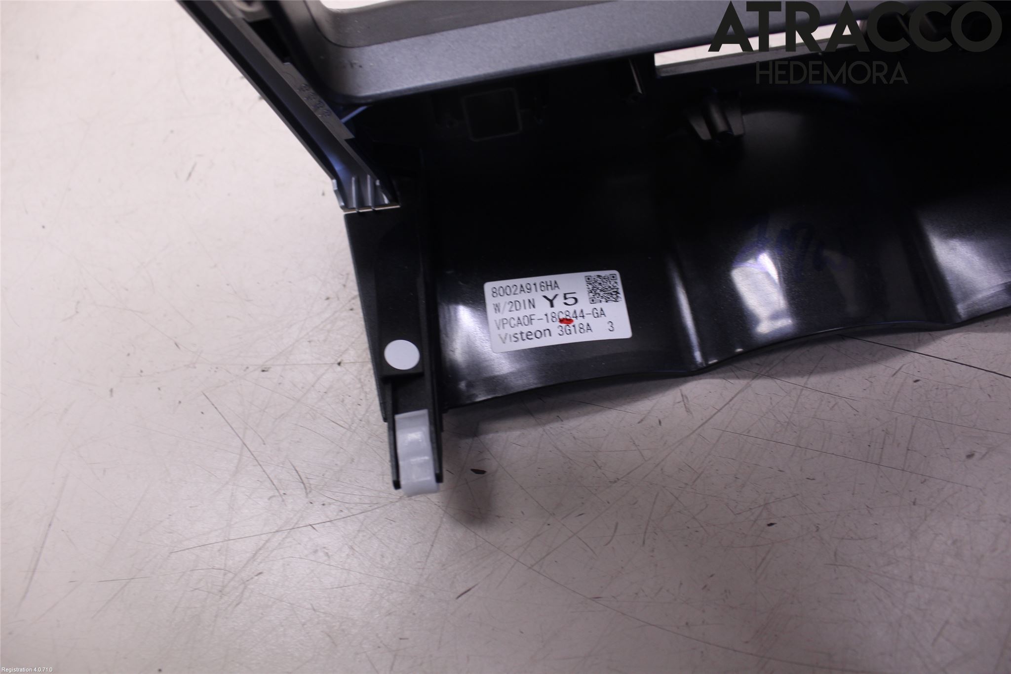 Mitsubishi ASX 10-22 Innr Radio Ramme