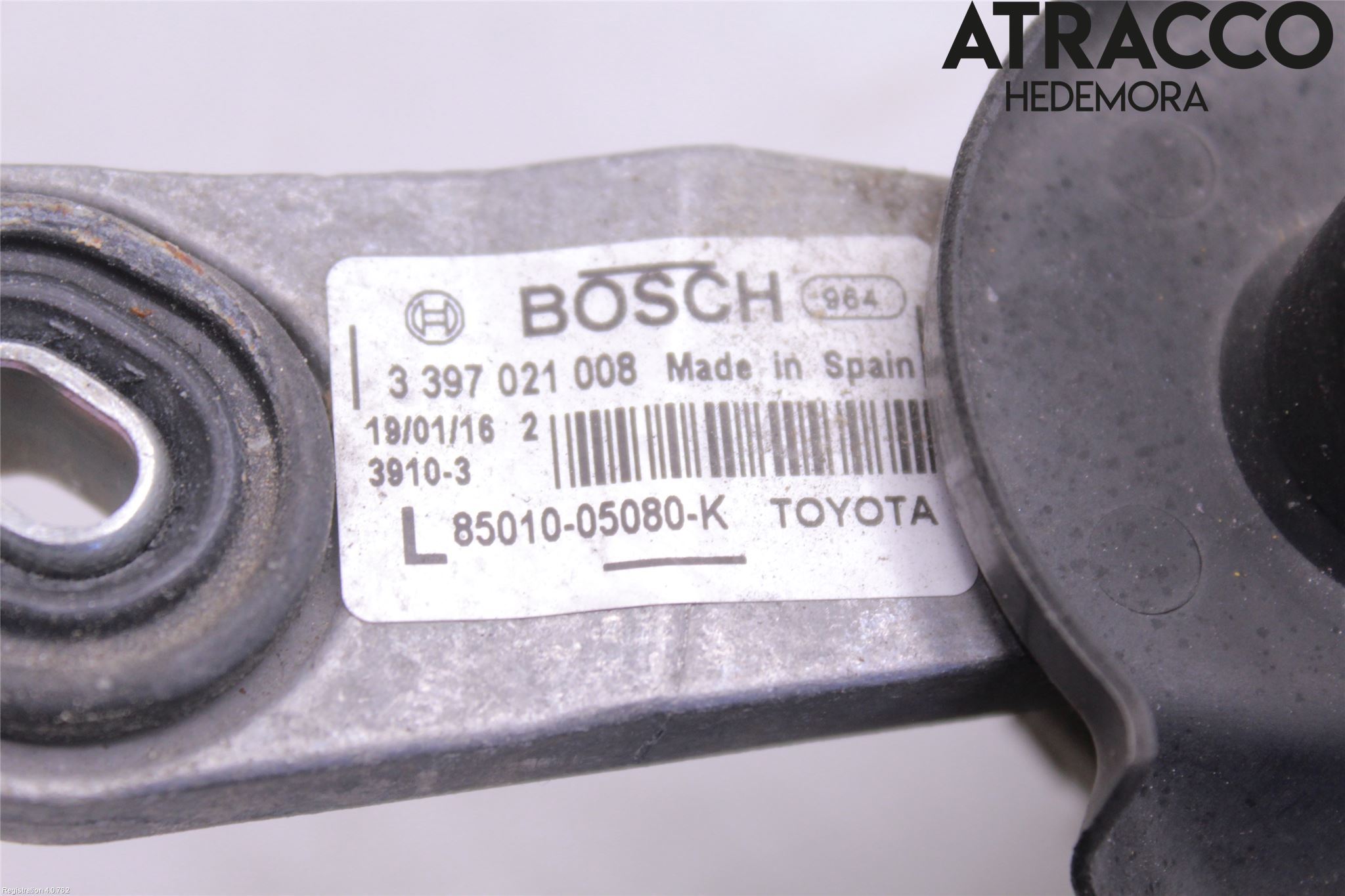Toyota AVENSIS 16-18 Viskeroverføring Frontrute