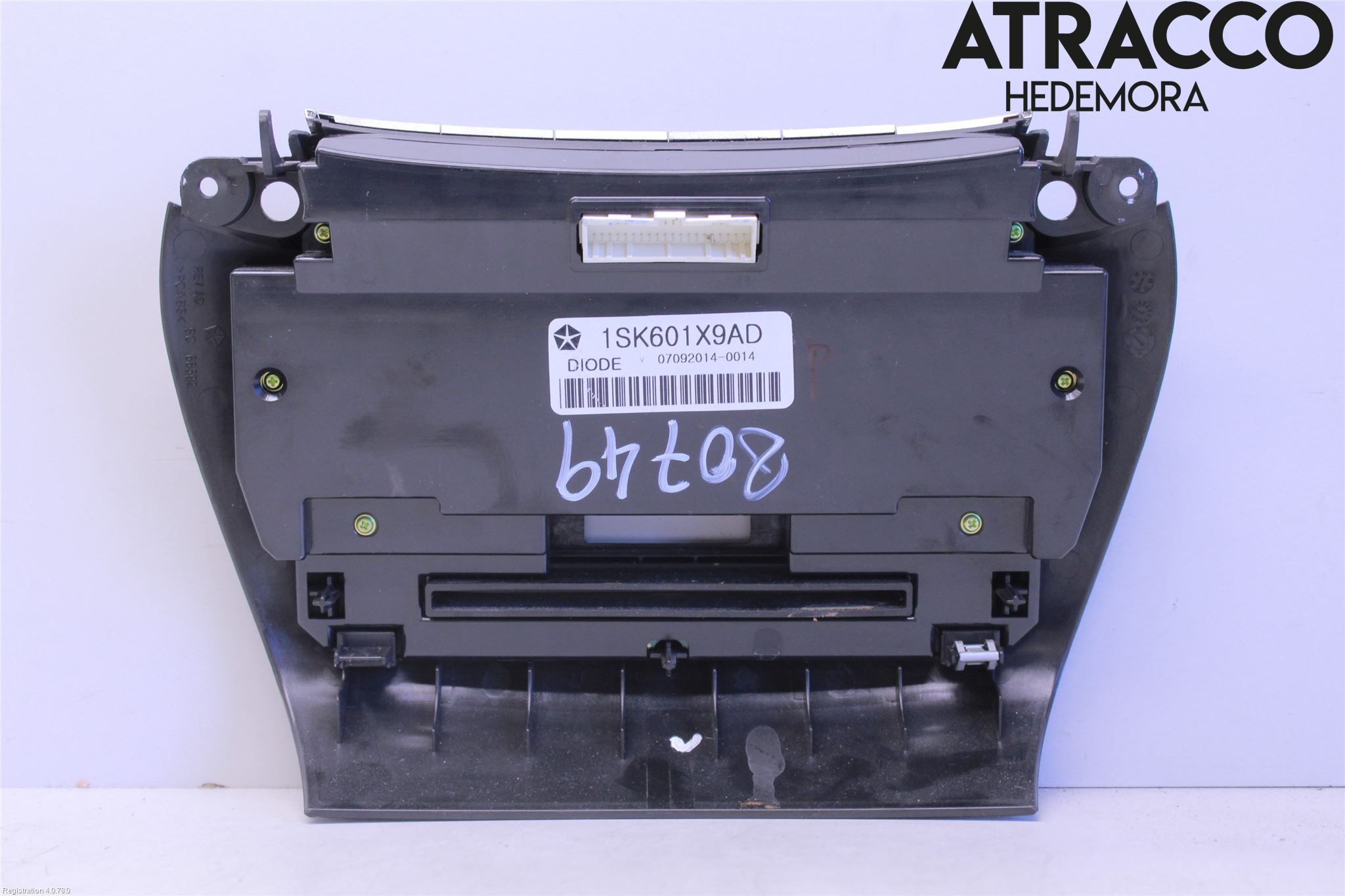 Fiat FREEMONT Varme Ac Betjening-Display