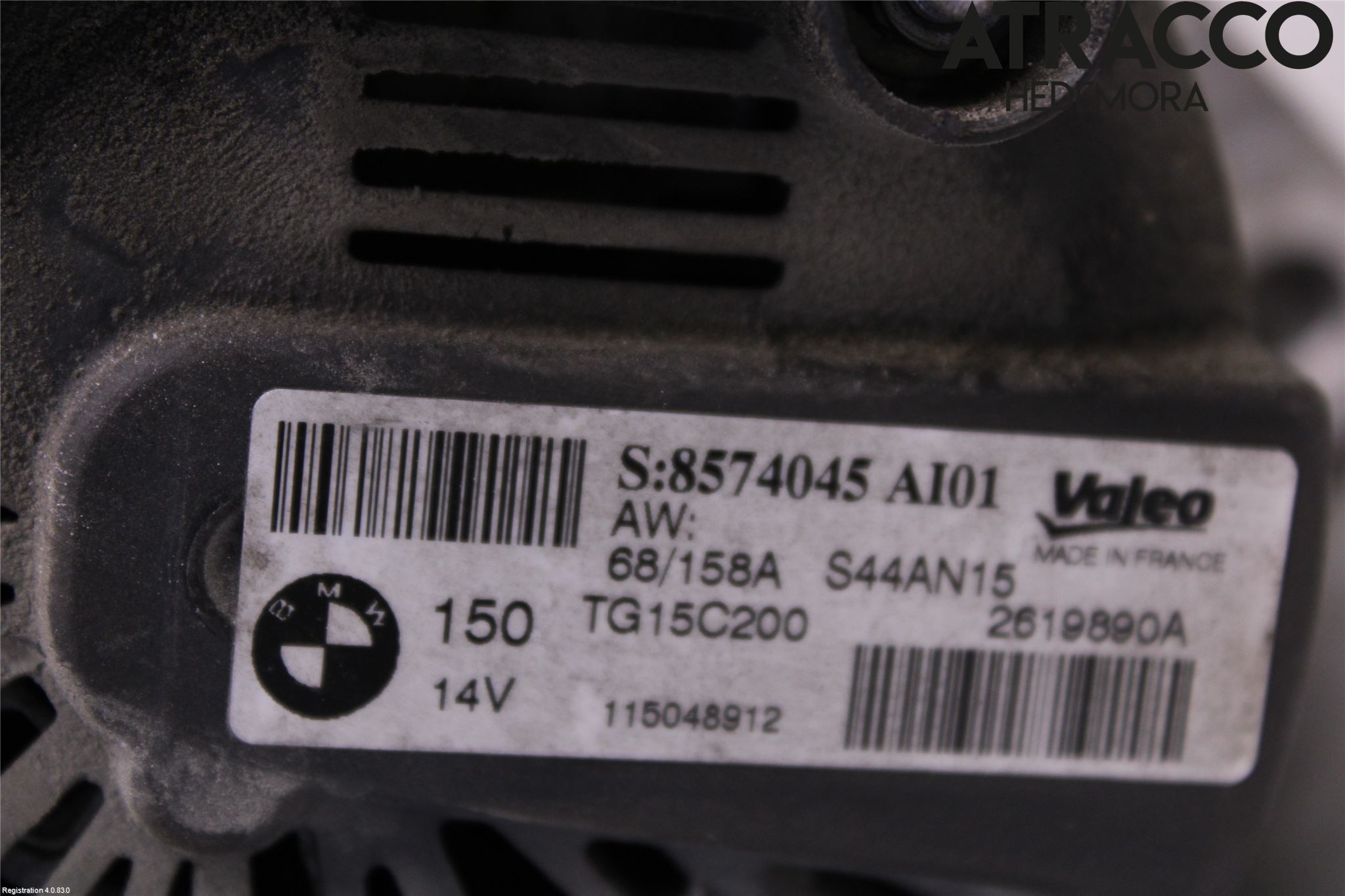 Toyota AVENSIS 16-18 Dynamo