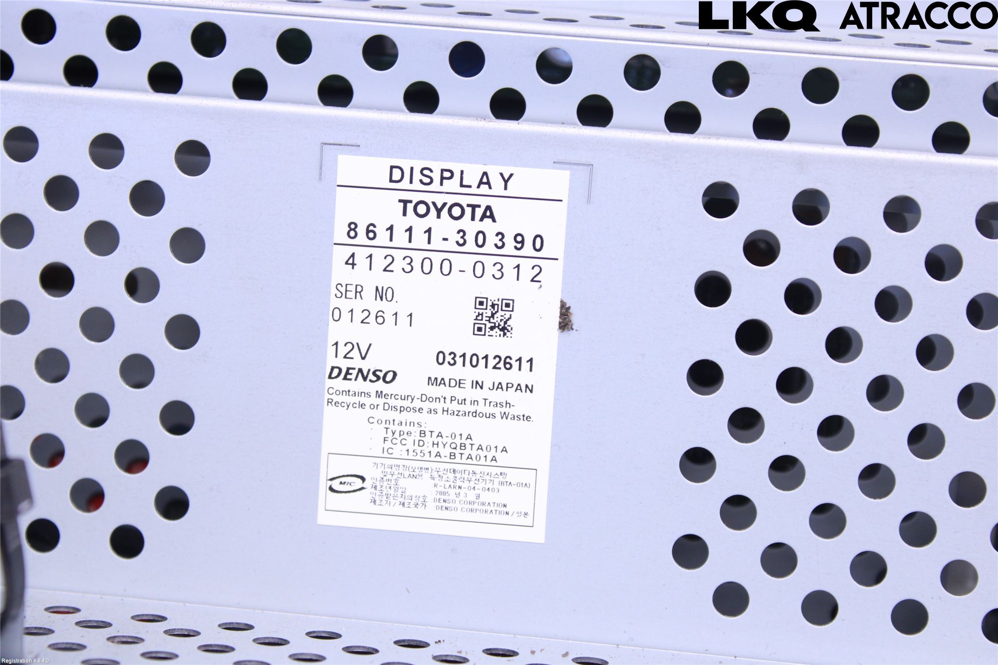Lexus GS 300/430/450H 05-12 Stereo Radio Med Cd