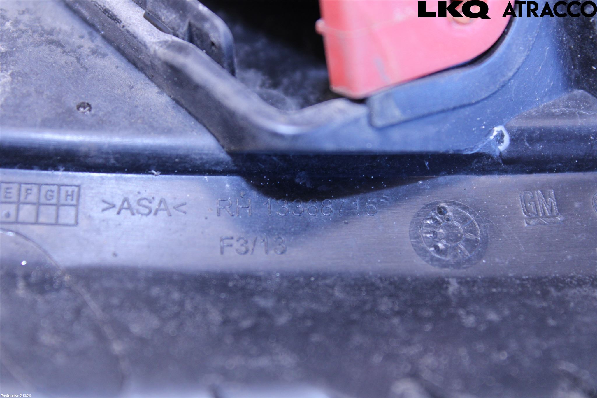 Opel ASTRA J 10-15 Frontlykt Kurve-Tåkelys Ramme