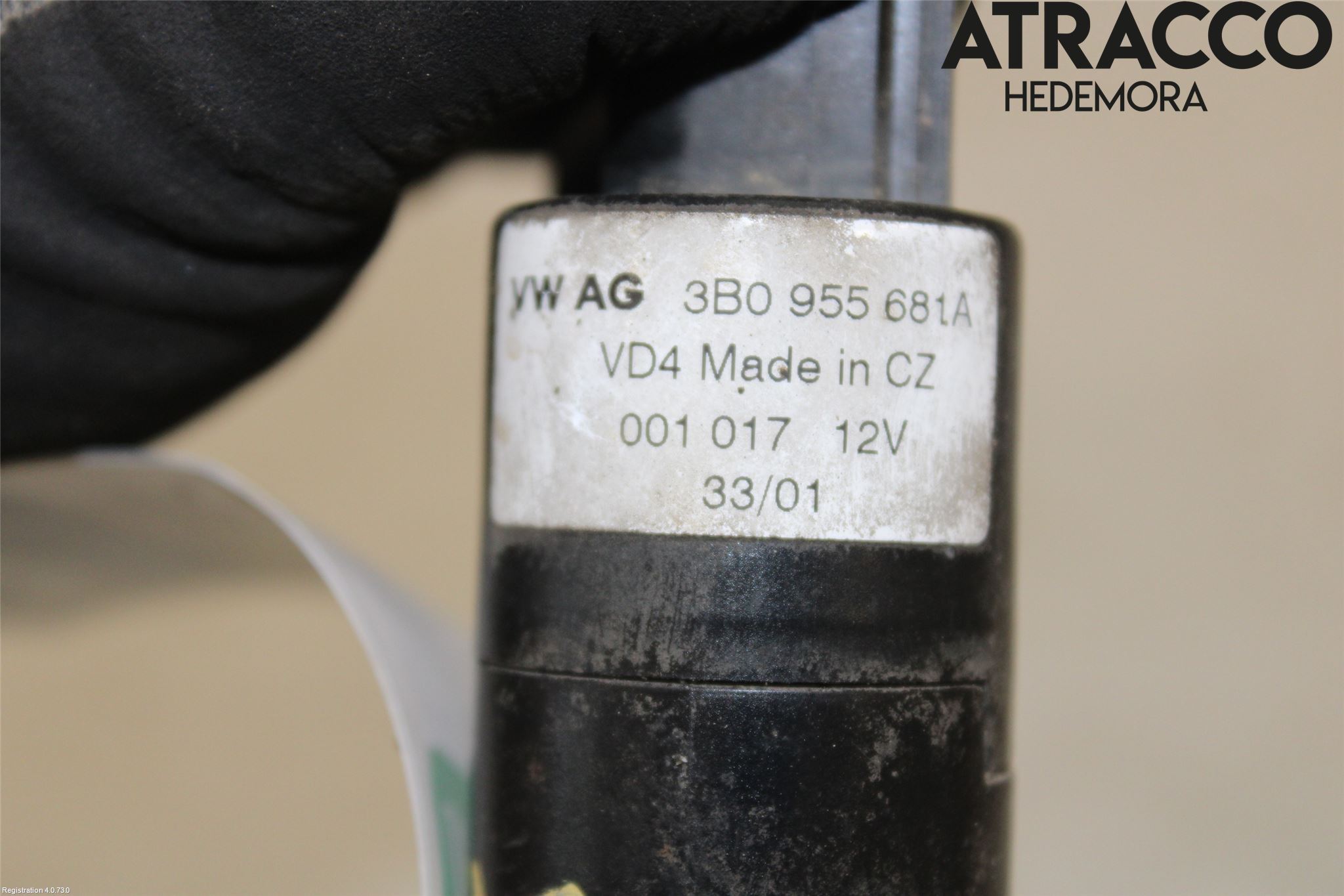Volkswagen VW PASSAT 01-05 Spylerpumpe Høytrykk