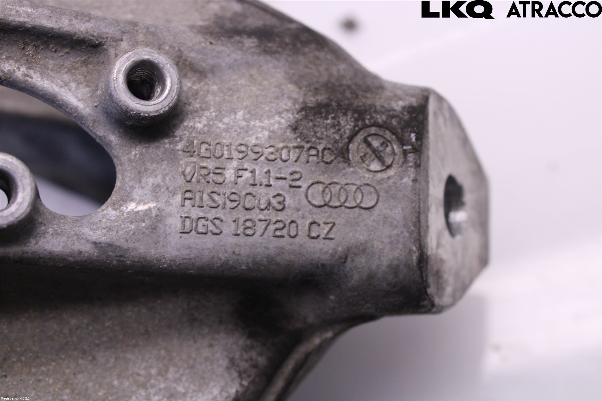 Audi A7/S7 4G 11-17 Motor Feste Stål-Alu