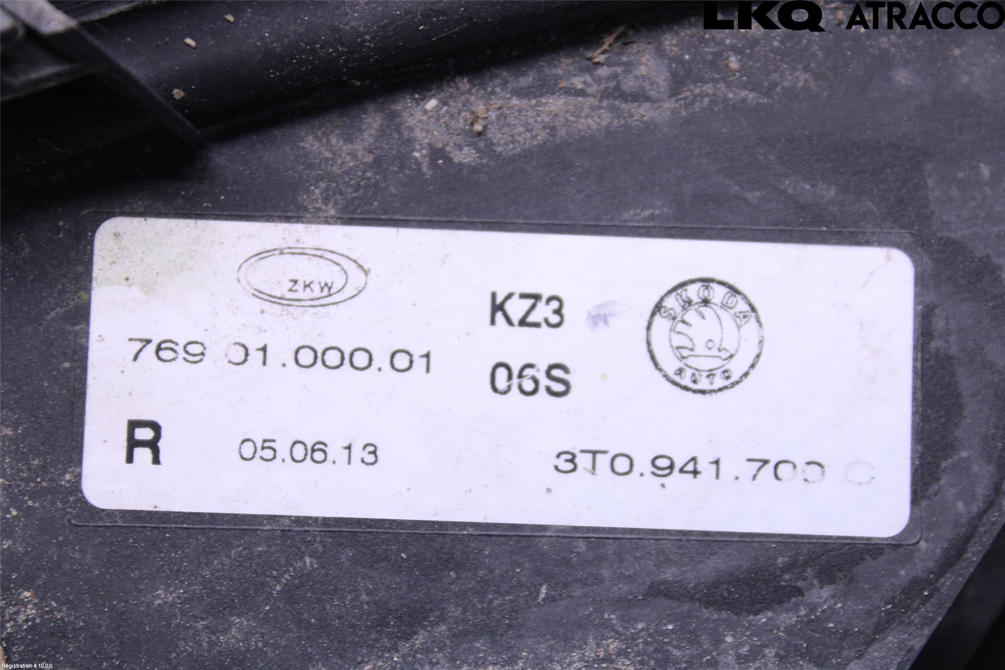 Skoda SUPERB 09-15 Frontlykt-Kurve-Tåkelys