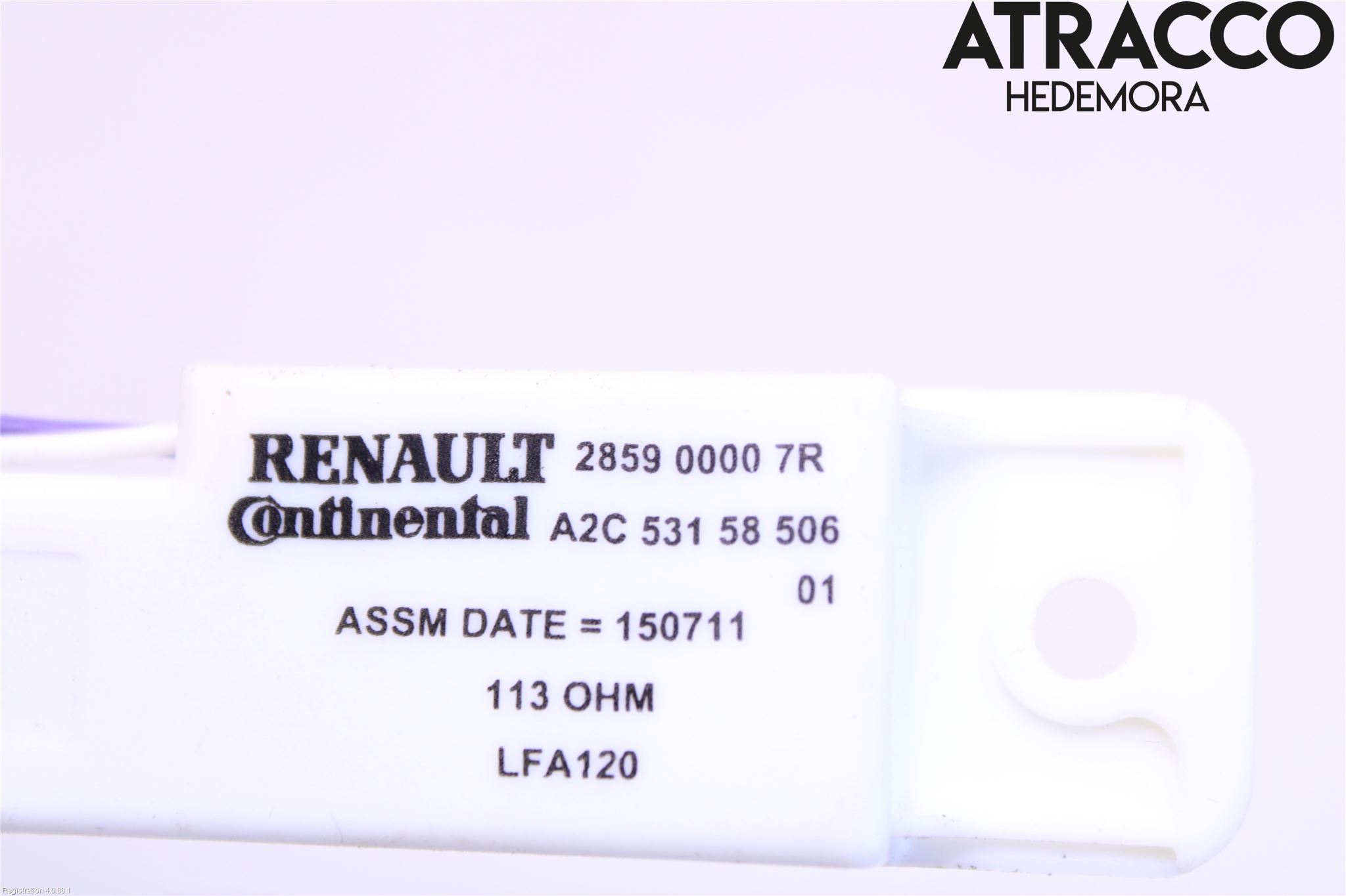 Renault MEGANE III 09-15 Stereo Antenneforsterker