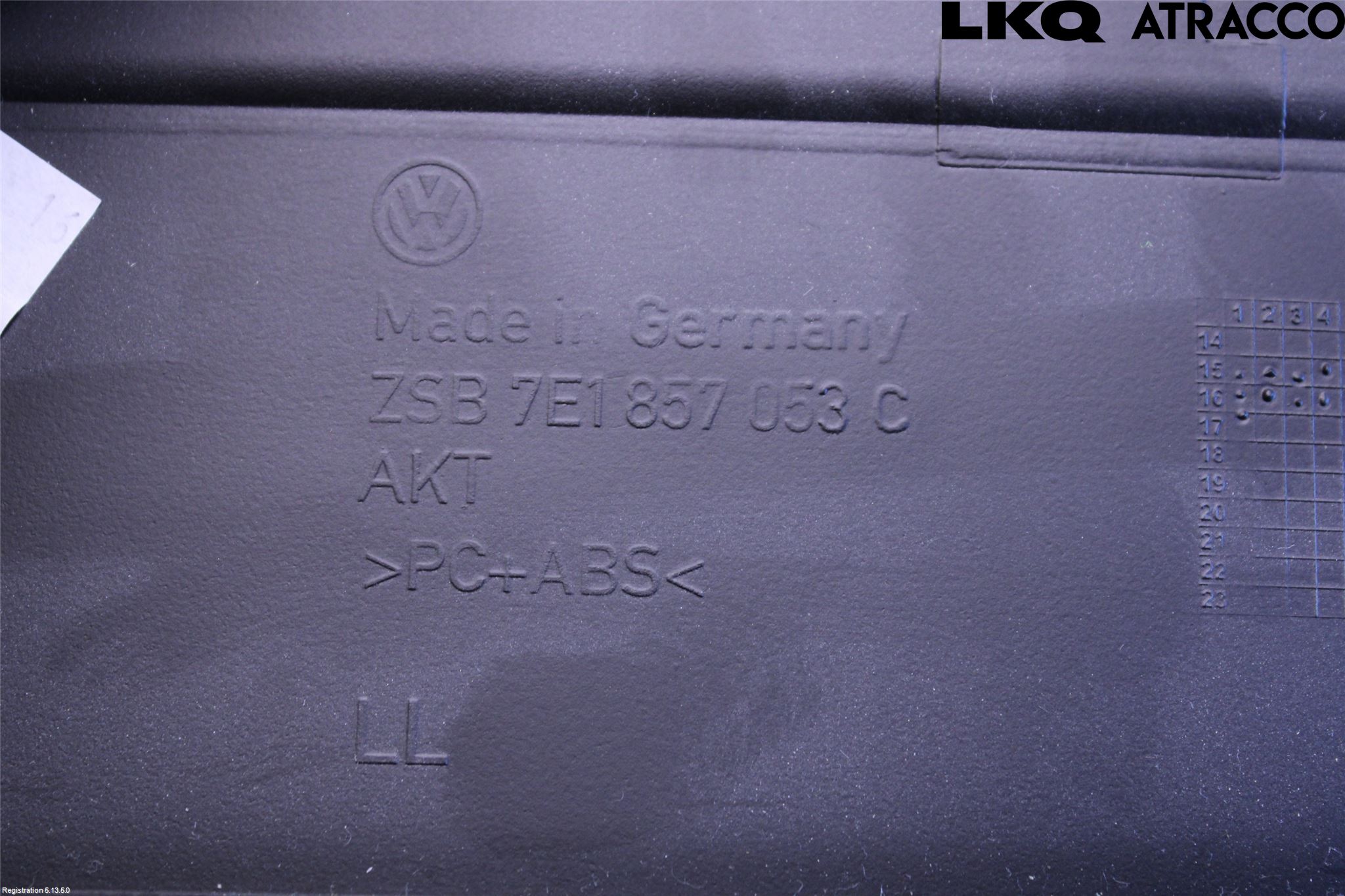 Volkswagen VW TRANSP/CARAVELLE (T6) 16-22 Instrument Ramme