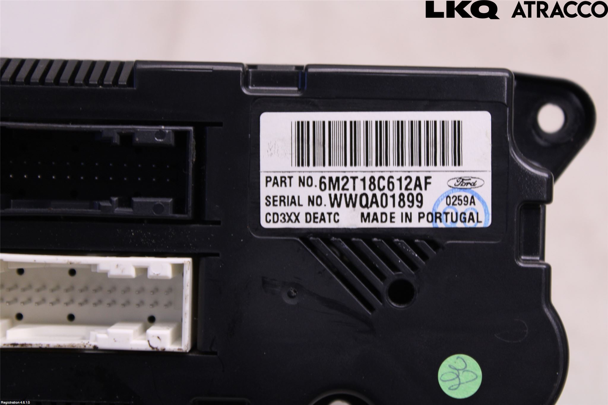 Ford S-MAX 06-15 Varme Ac Betjening-Display