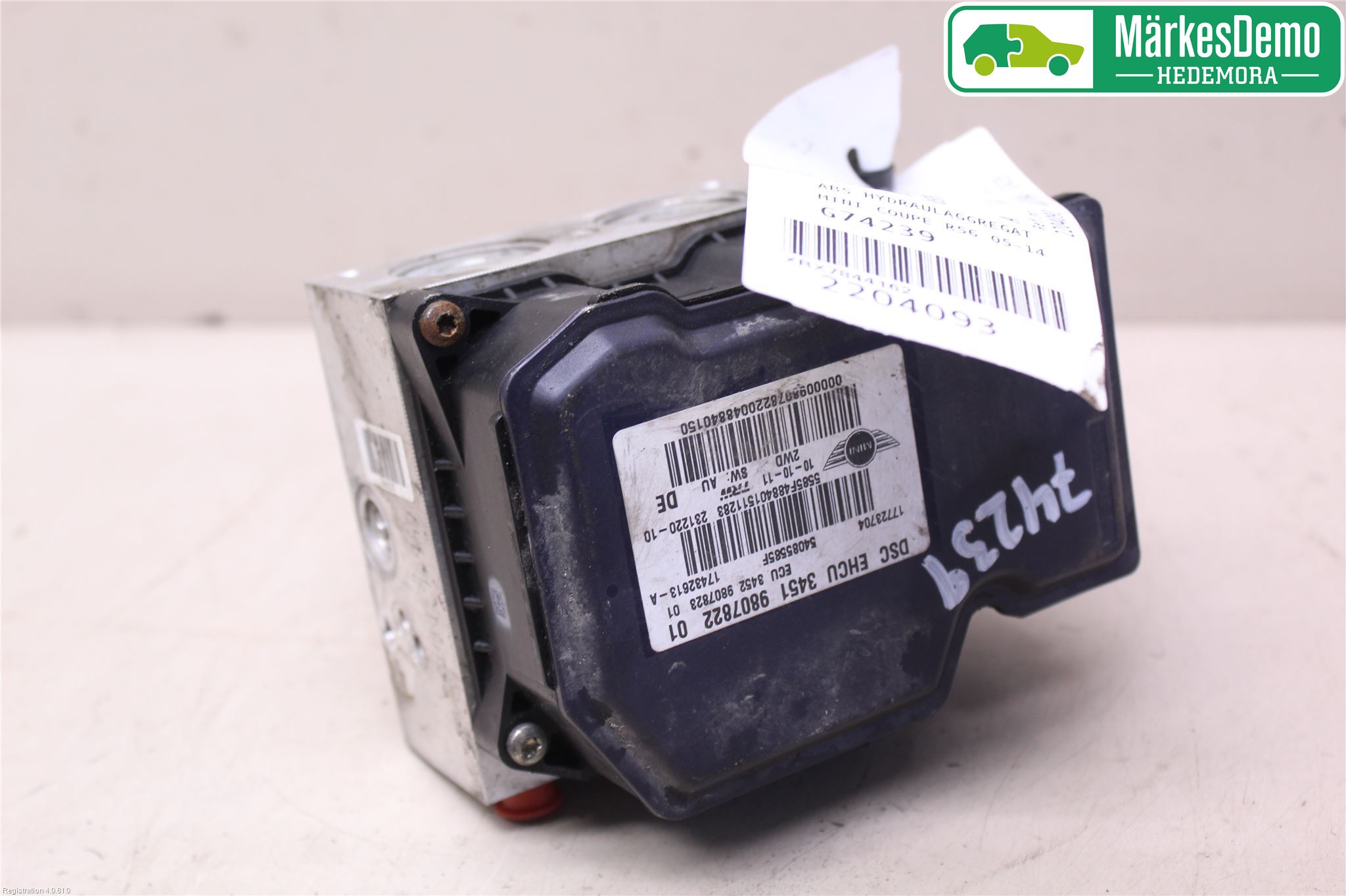 Mini COUPE R56 05-14 Abs Hydraulikkaggregat