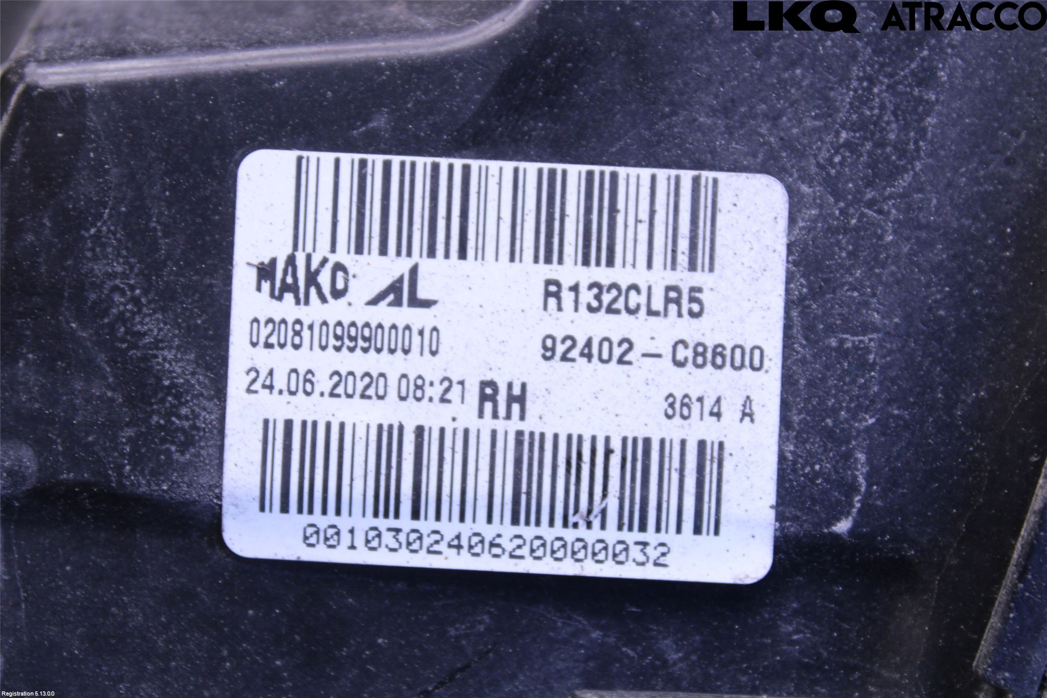 Hyundai i20 GB 15-20 Baklykt Høyre