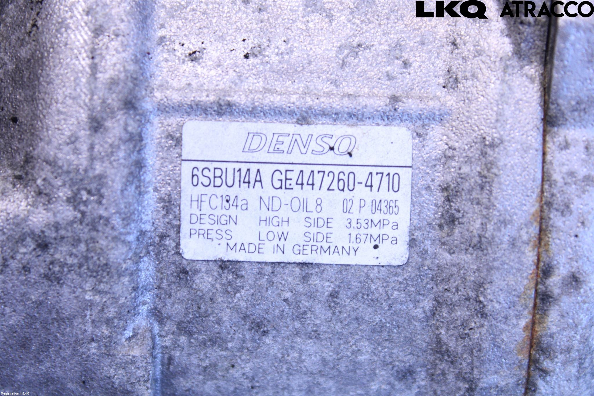 BMW 1 F20/F21 11-19 Varme Ac Kompressor