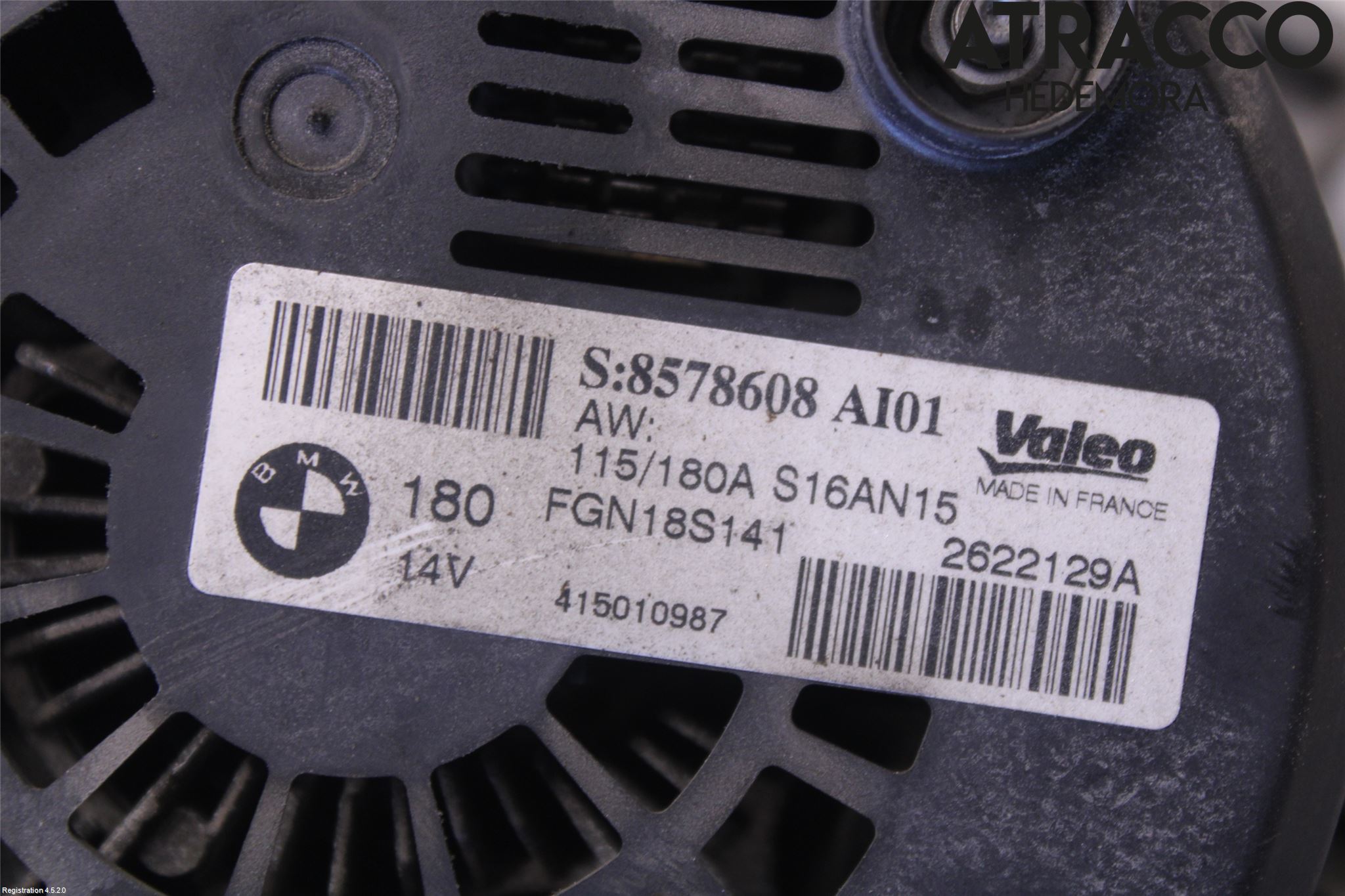 BMW 3 F30/F31/F80 12-19 Dynamo