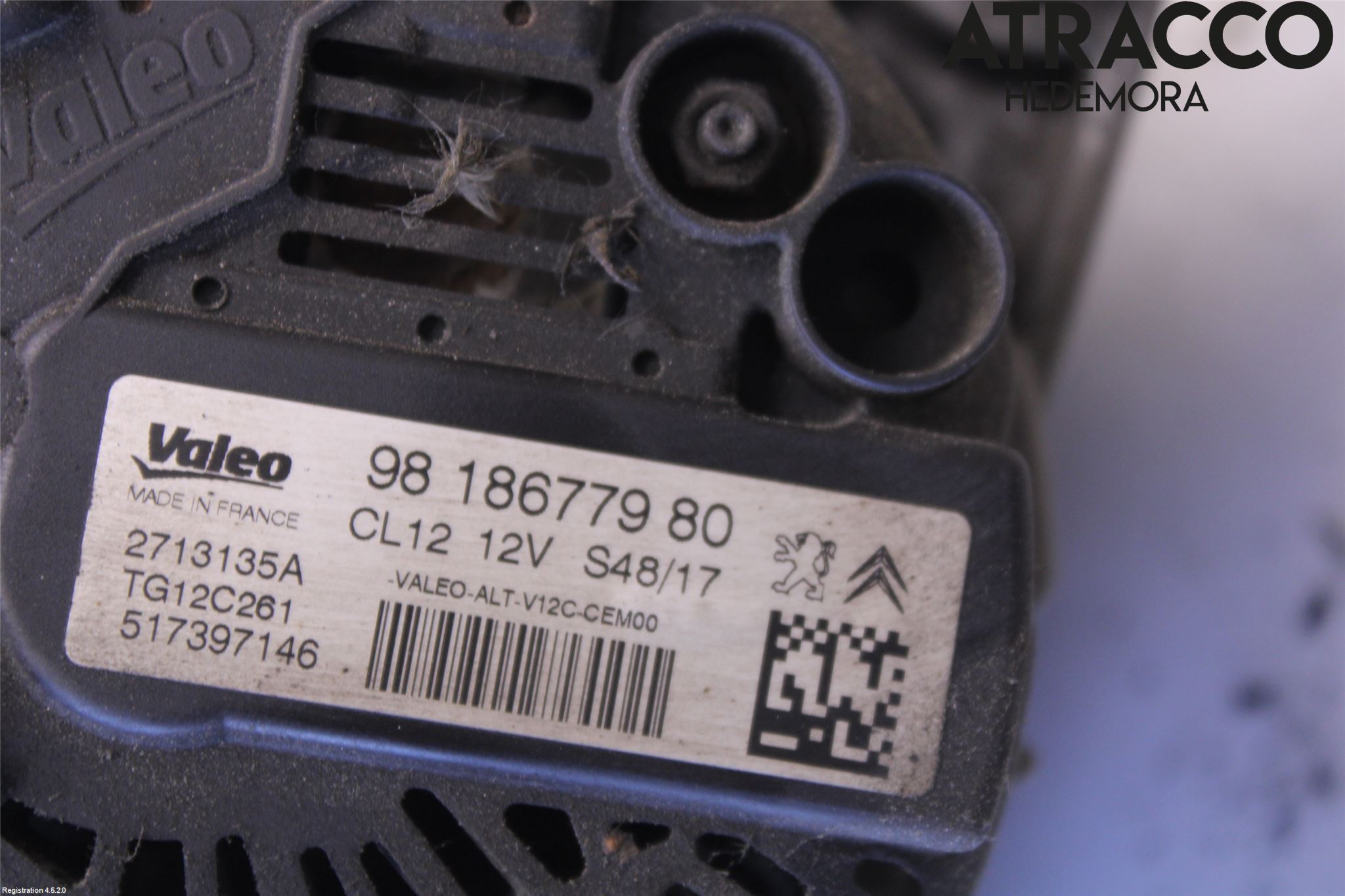 Peugeot PEUGOT 208 16-19 Dynamo