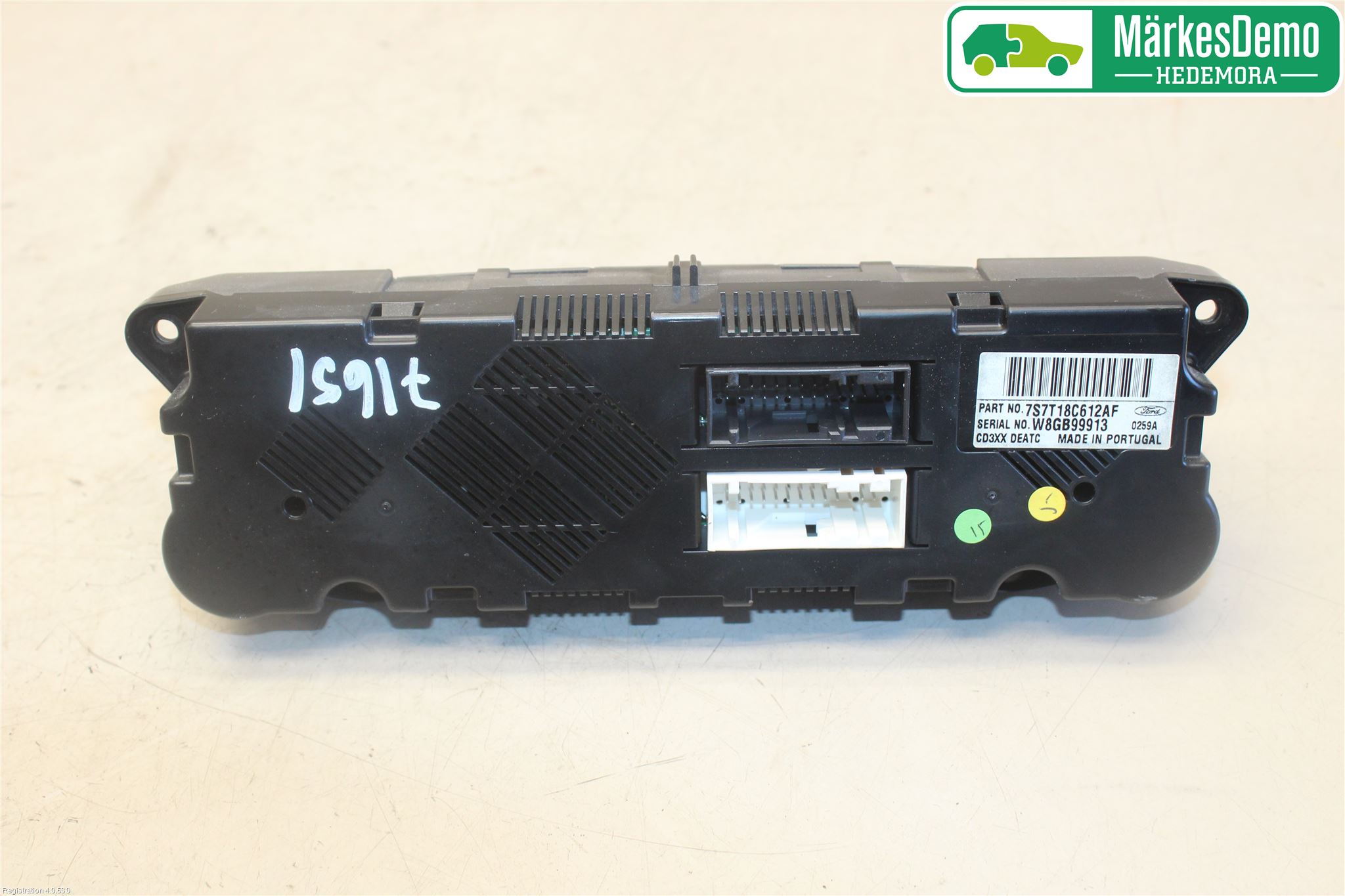 Ford MONDEO 07-15 Varme Ac Betjening-Display