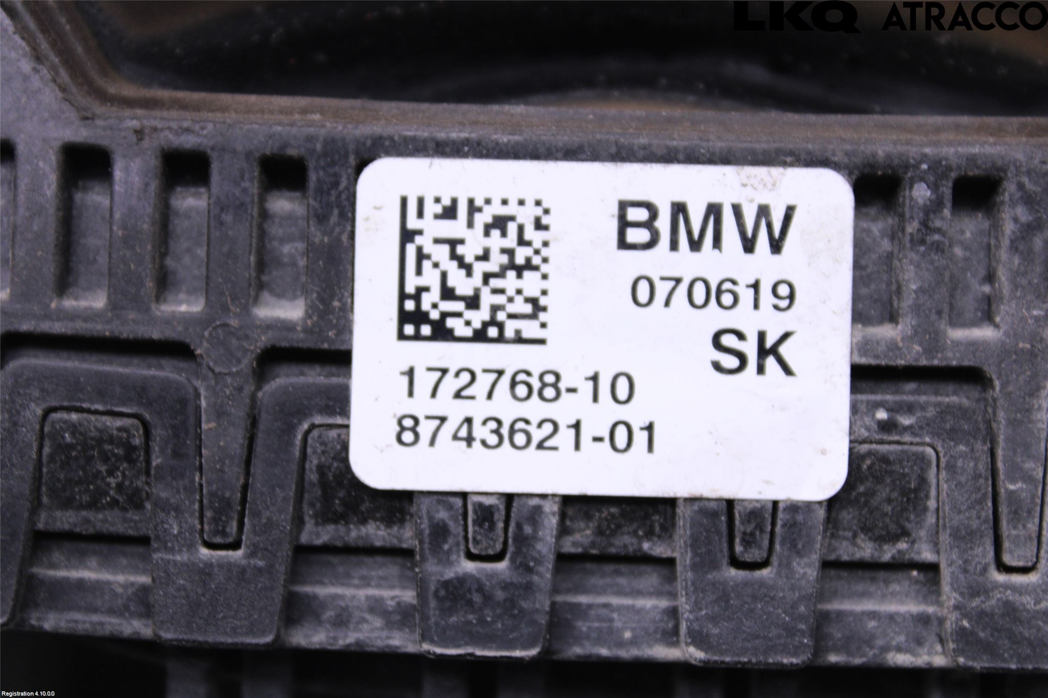 BMW X1 F48 15-22 Motor Feste Stål-Alu