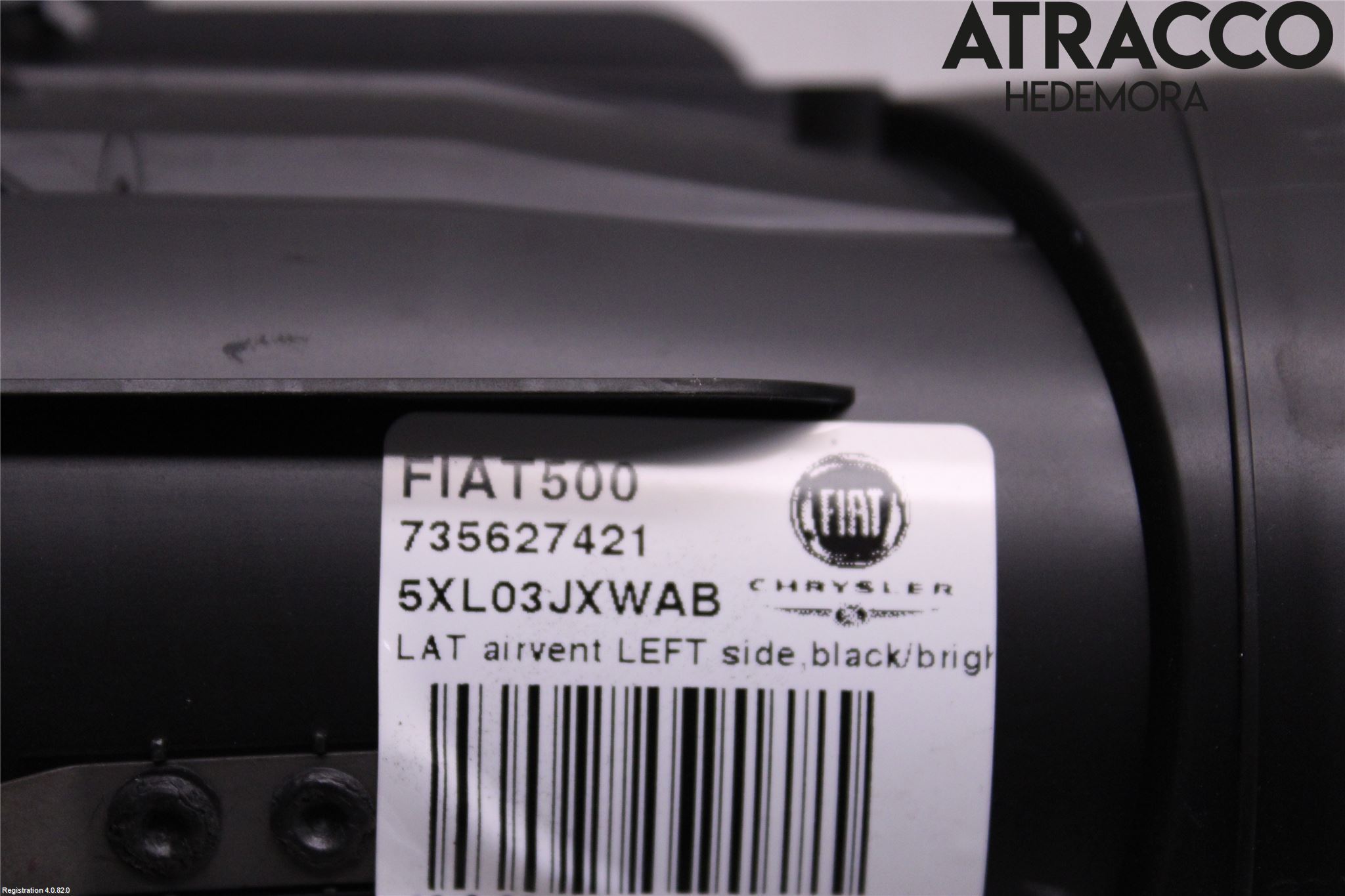 Fiat 500 07- Dashbord Kanal - Dyse