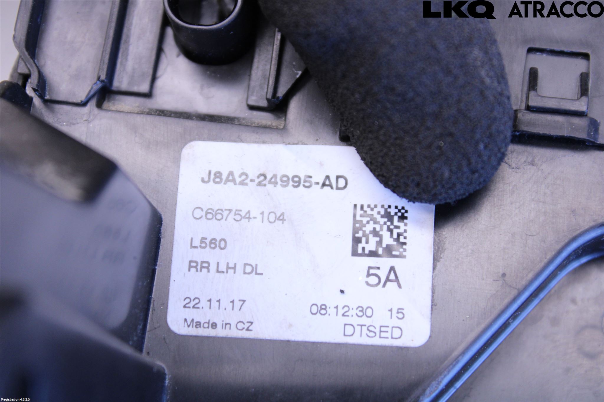 Landrover RANGE ROVER VELAR (L560) 17- Dørlås - Låsekasse