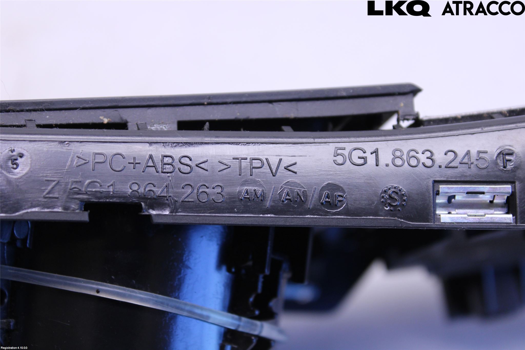 Volkswagen VW GOLF / E-GOLF VII 13-20 Instrumentkonsoll Midt