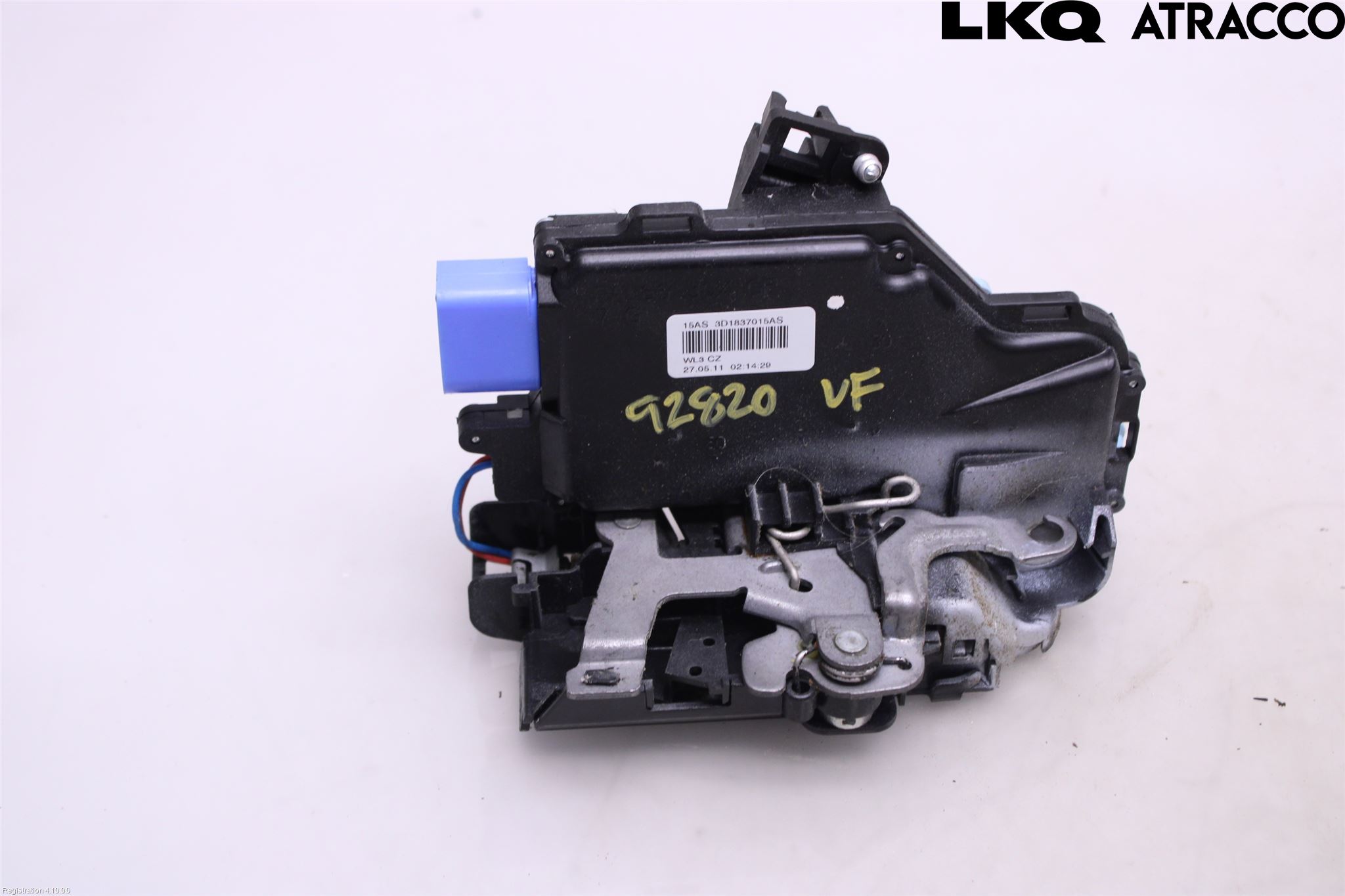 Volkswagen VW TOURAN 10-15 Dørlås - Låsekasse