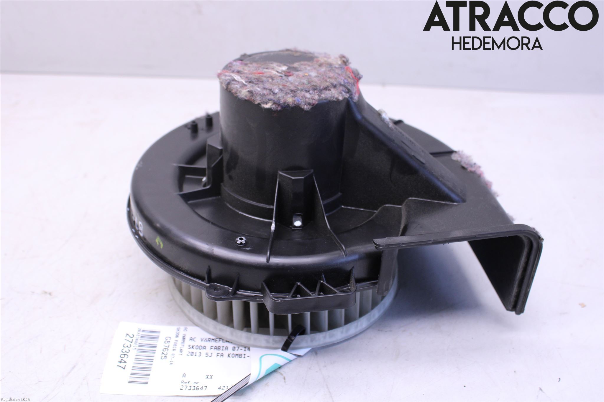Skoda FABIA 07-14 Varme Ac Varmeapparatvifte