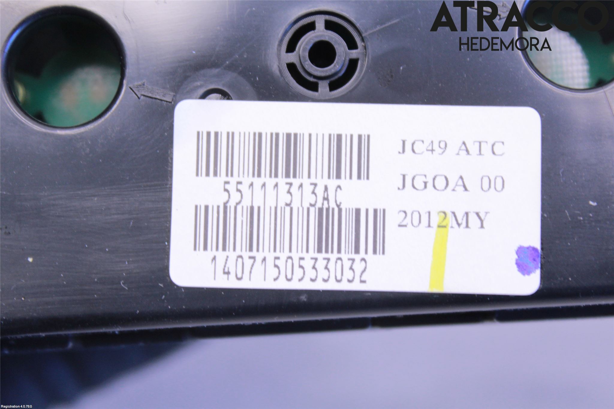 Fiat FREEMONT Varme Ac Betjening-Display