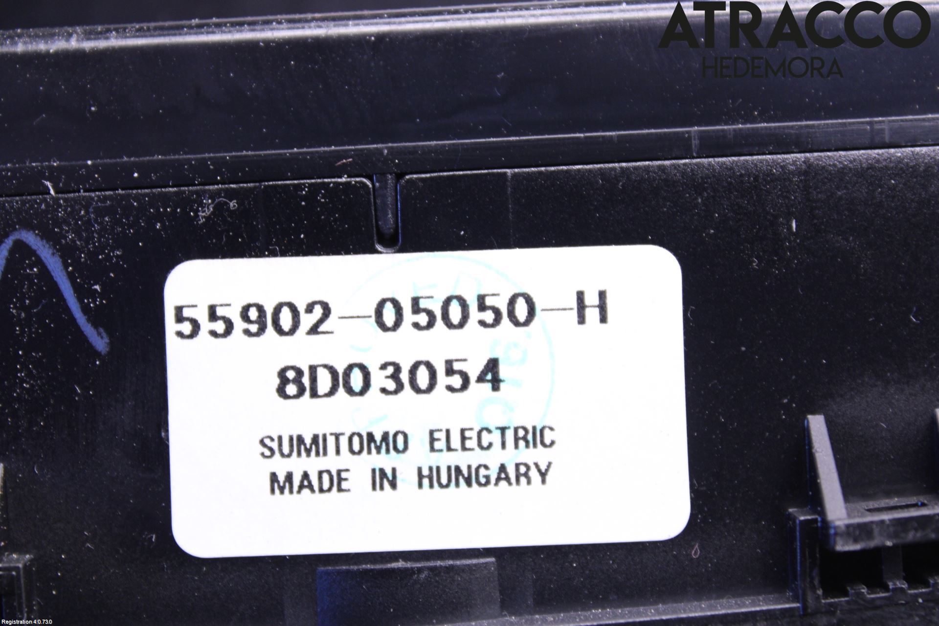 Toyota AVENSIS 07-08 Varme Ac Betjening-Display