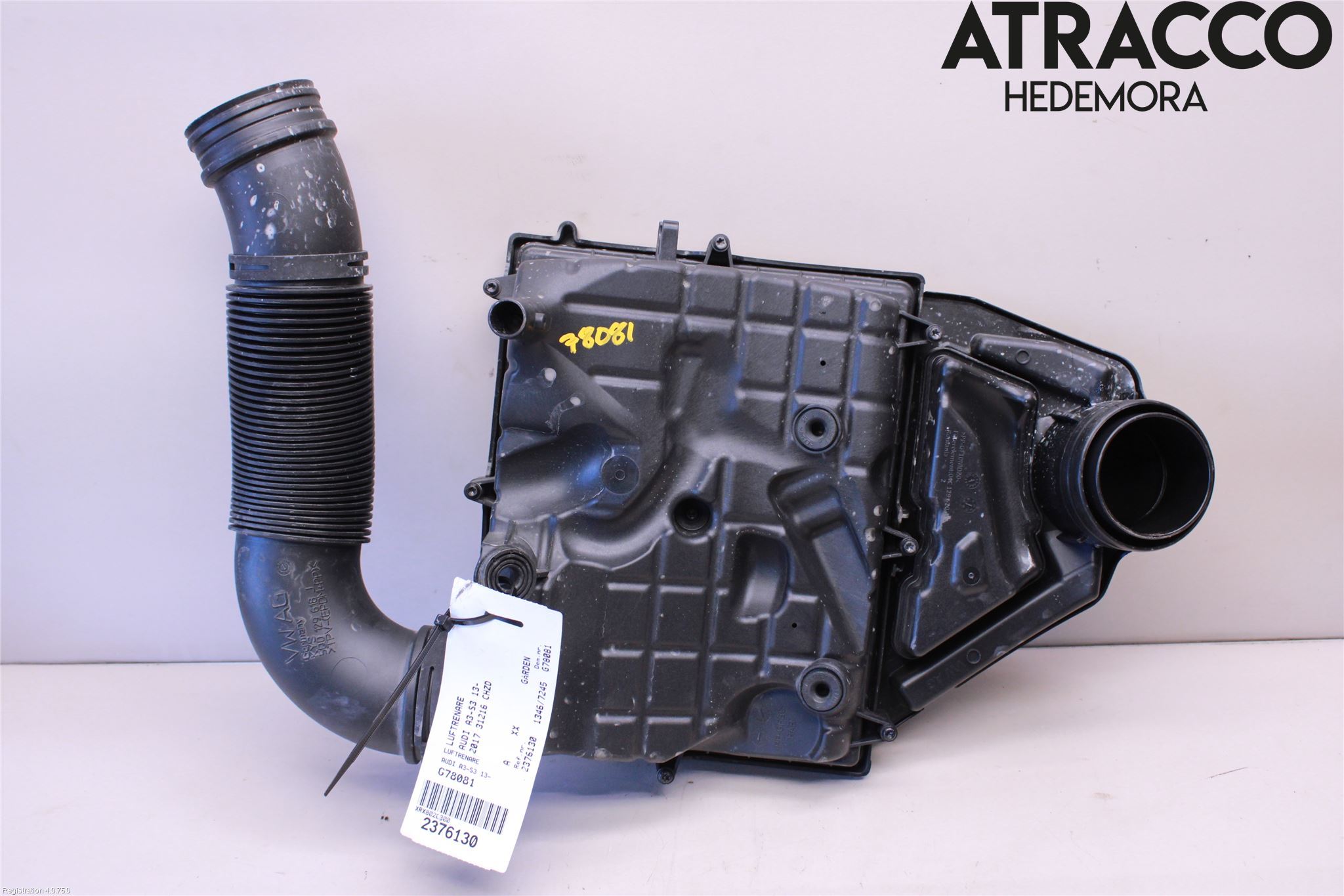 Audi A3/S3 8V 13-20 Luftfilter Boks