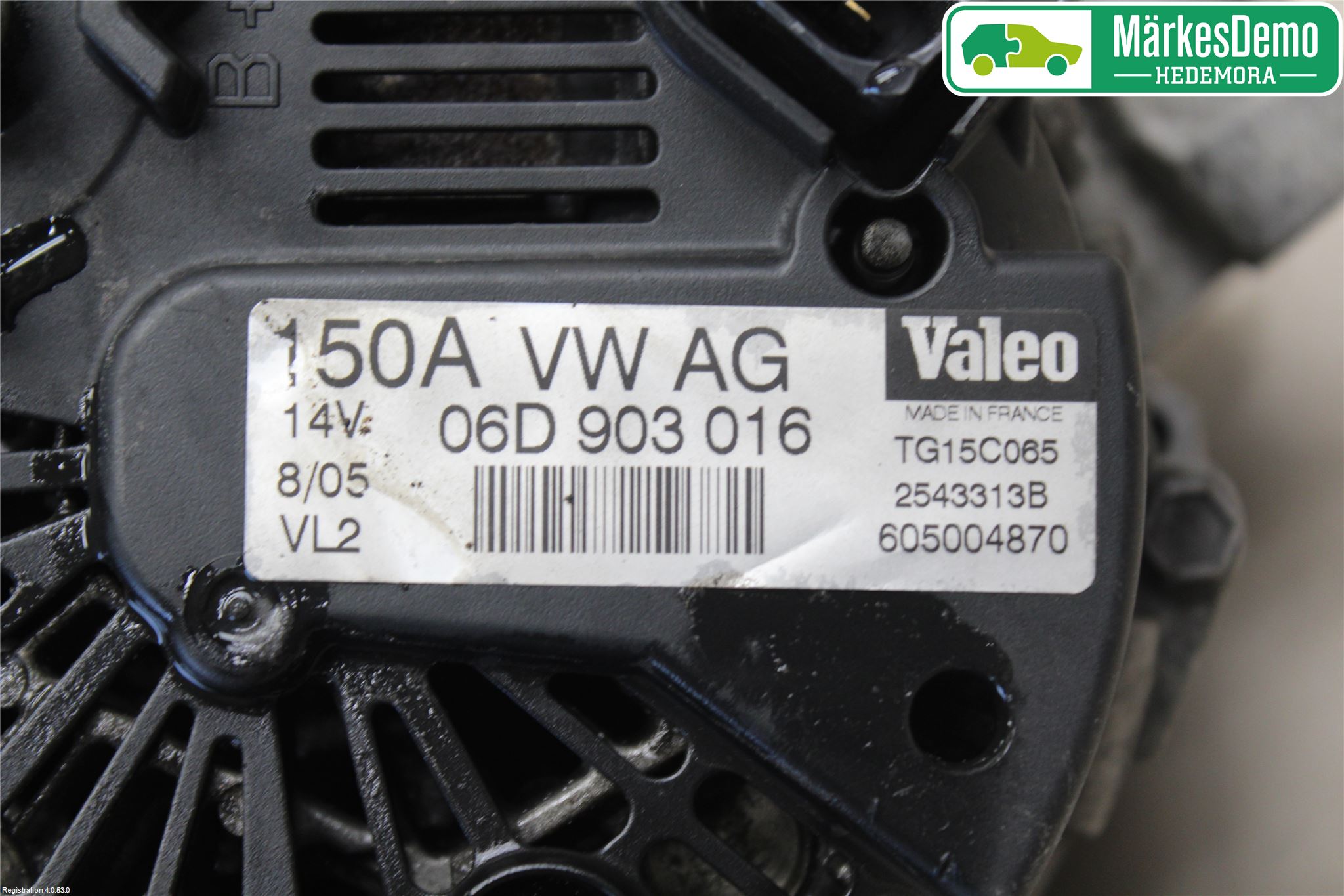 Audi A4/S4 05-07 Dynamo