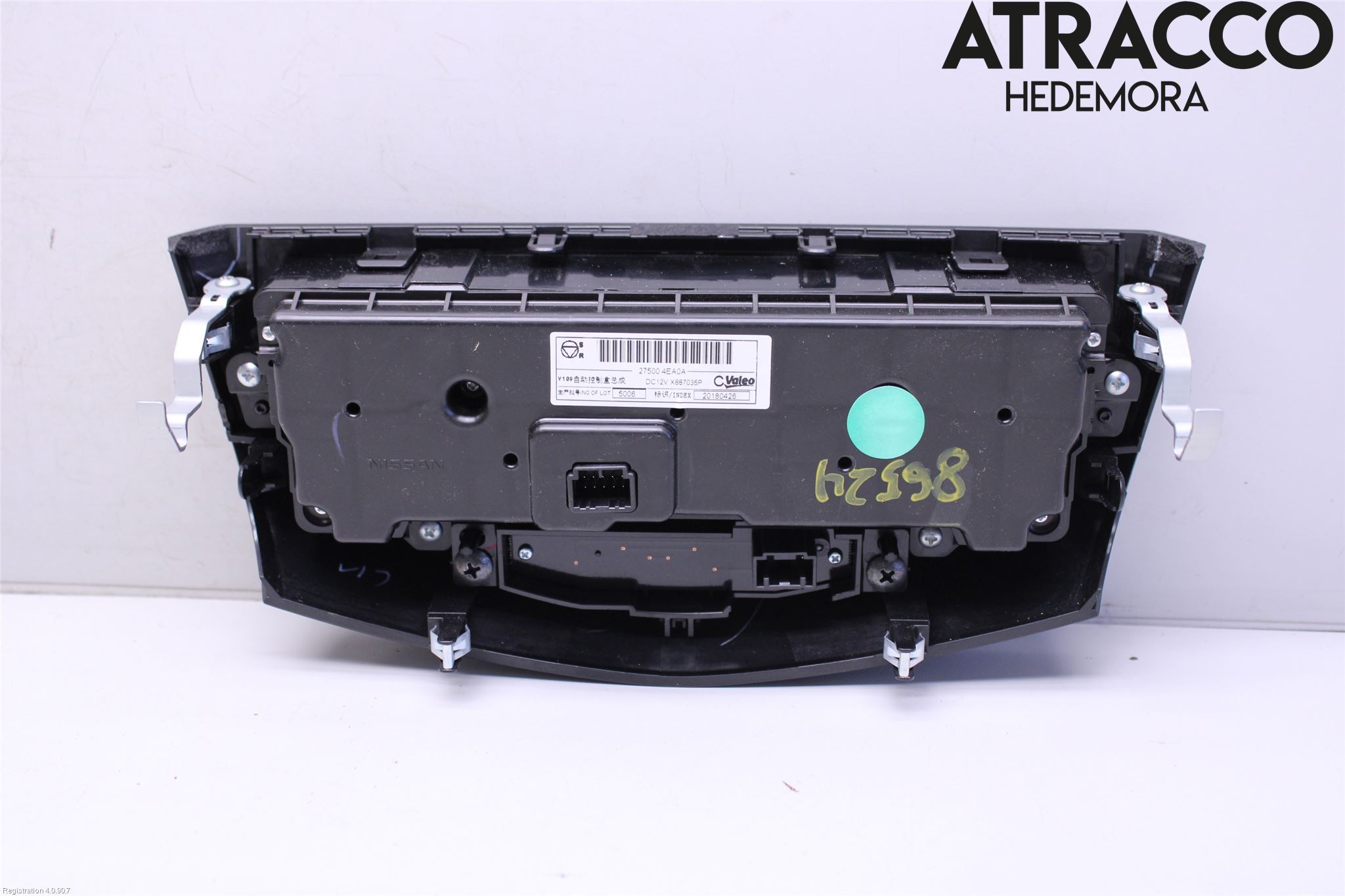 Nissan X-TRAIL 14-21 Varme Ac Betjening-Display