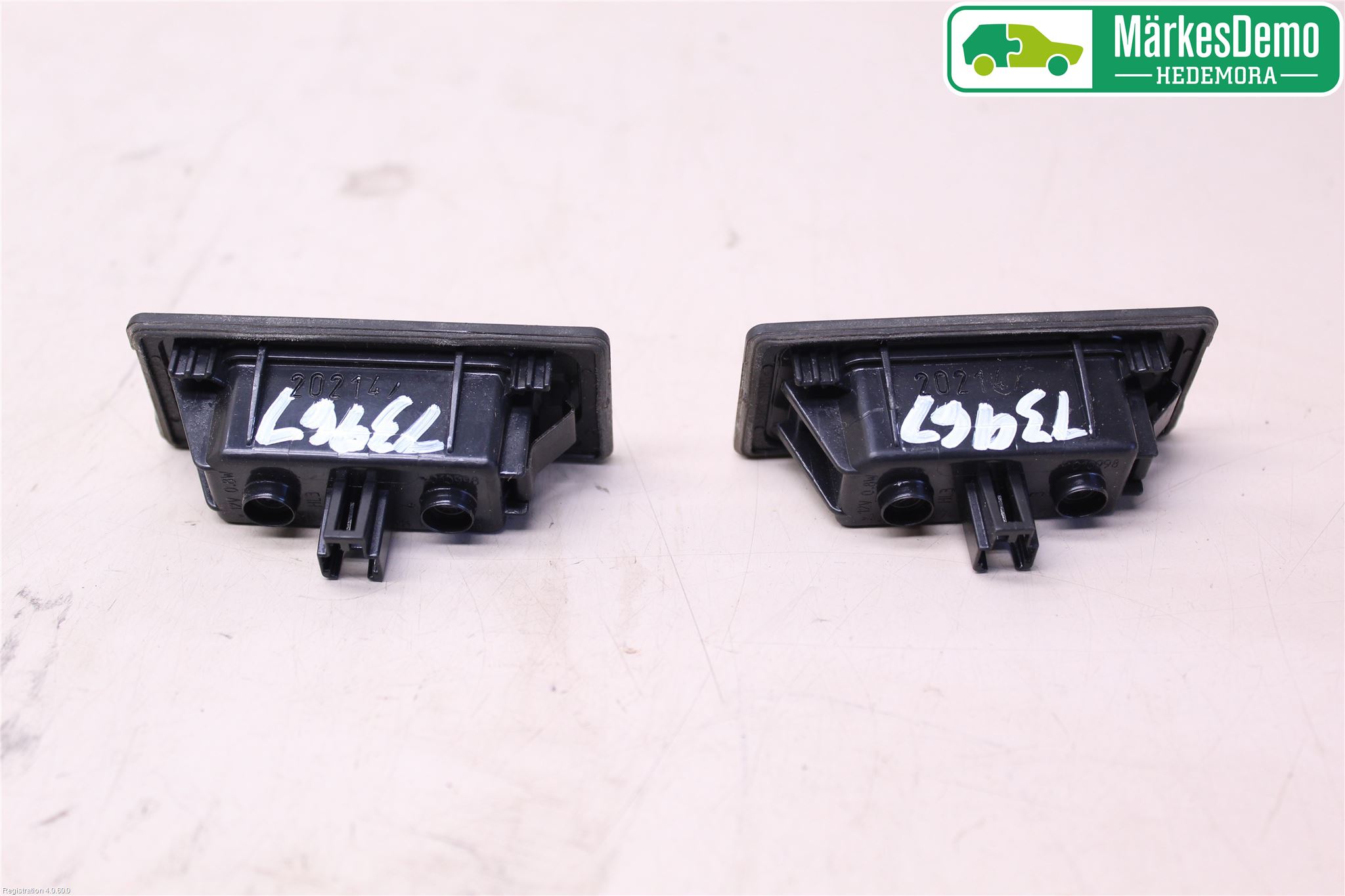 Audi A5 07-16 Skilt Belysning