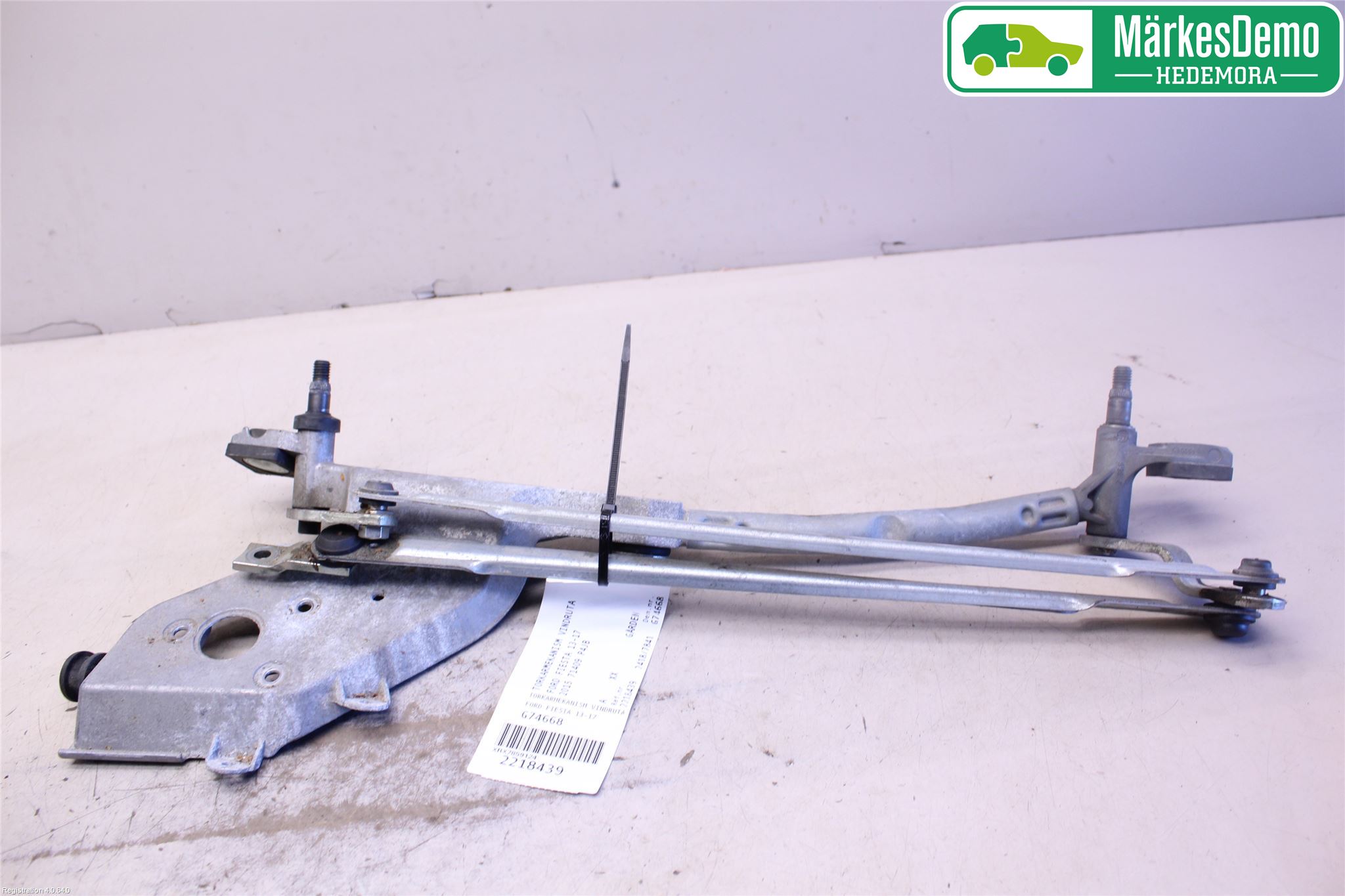 Ford FIESTA 13-17 Viskeroverføring Frontrute