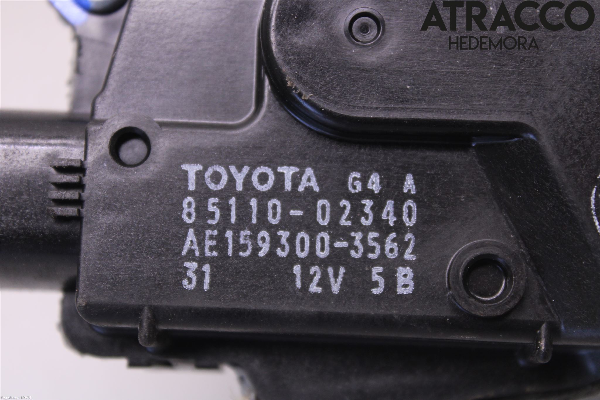 Toyota AURIS 13-19 Viskermotor Frontrute