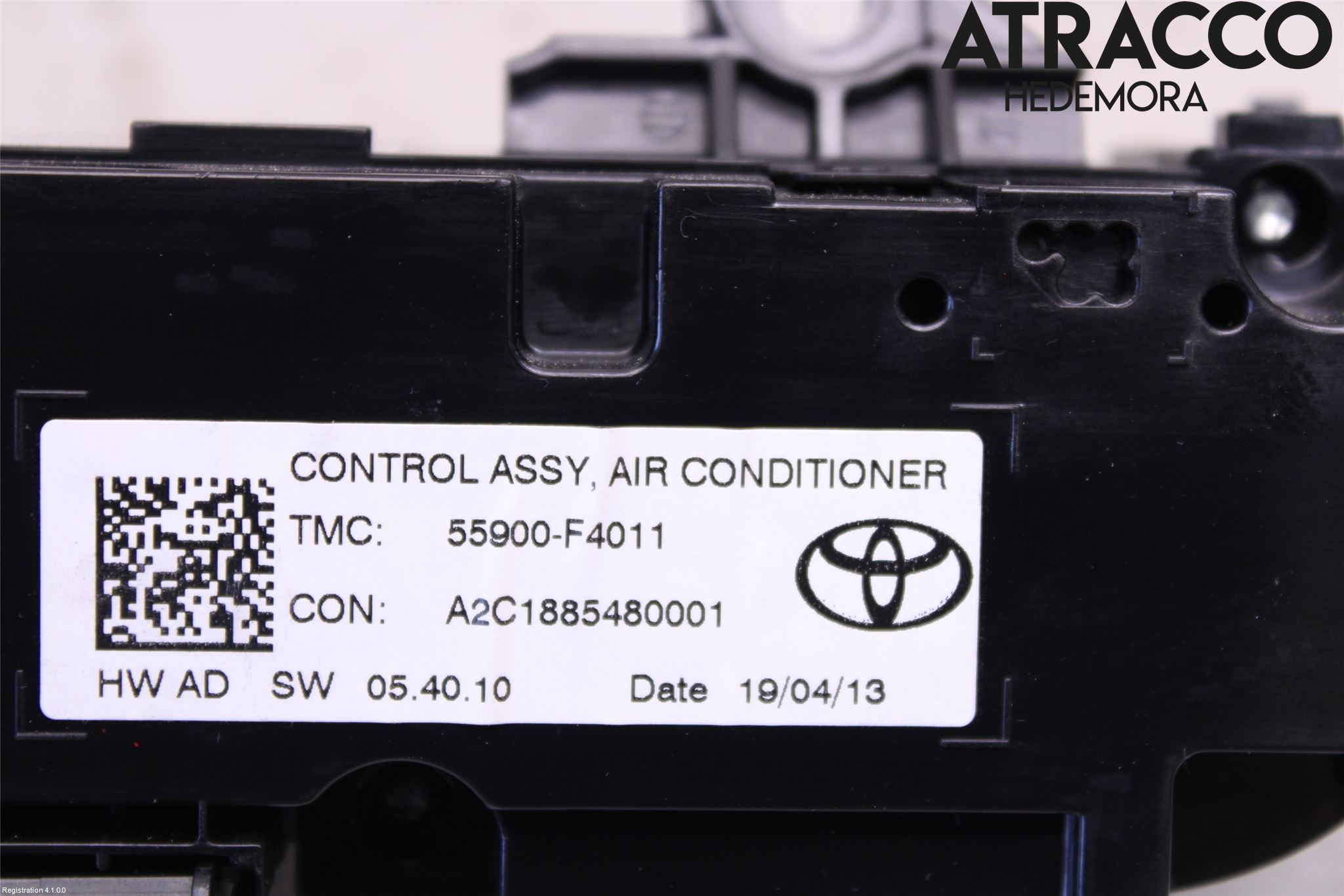 Toyota C-HR 16-23 Varme Ac Betjening-Display
