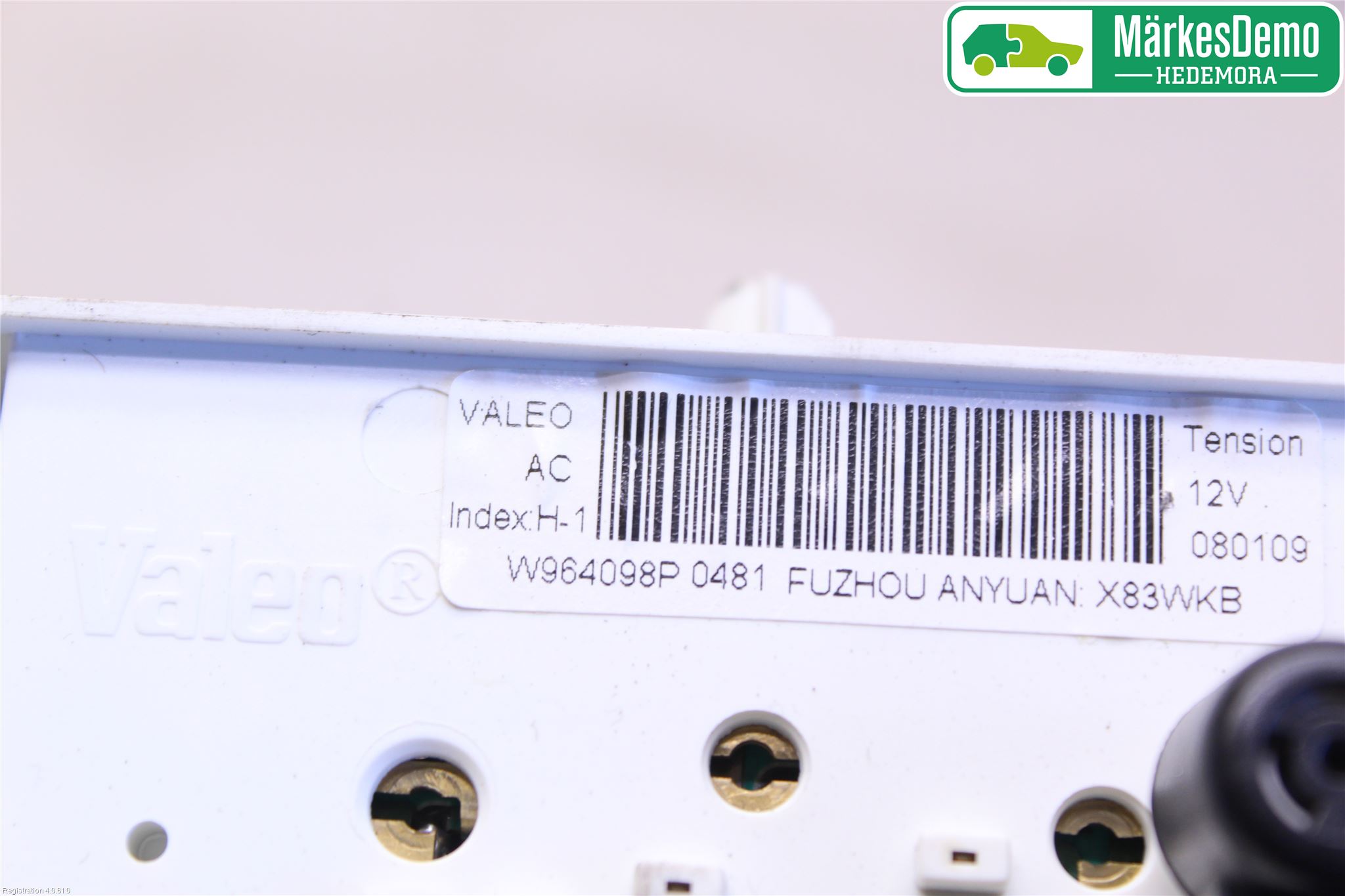 Renault TRAFIC   02-14 Varme Ac Betjening-Display